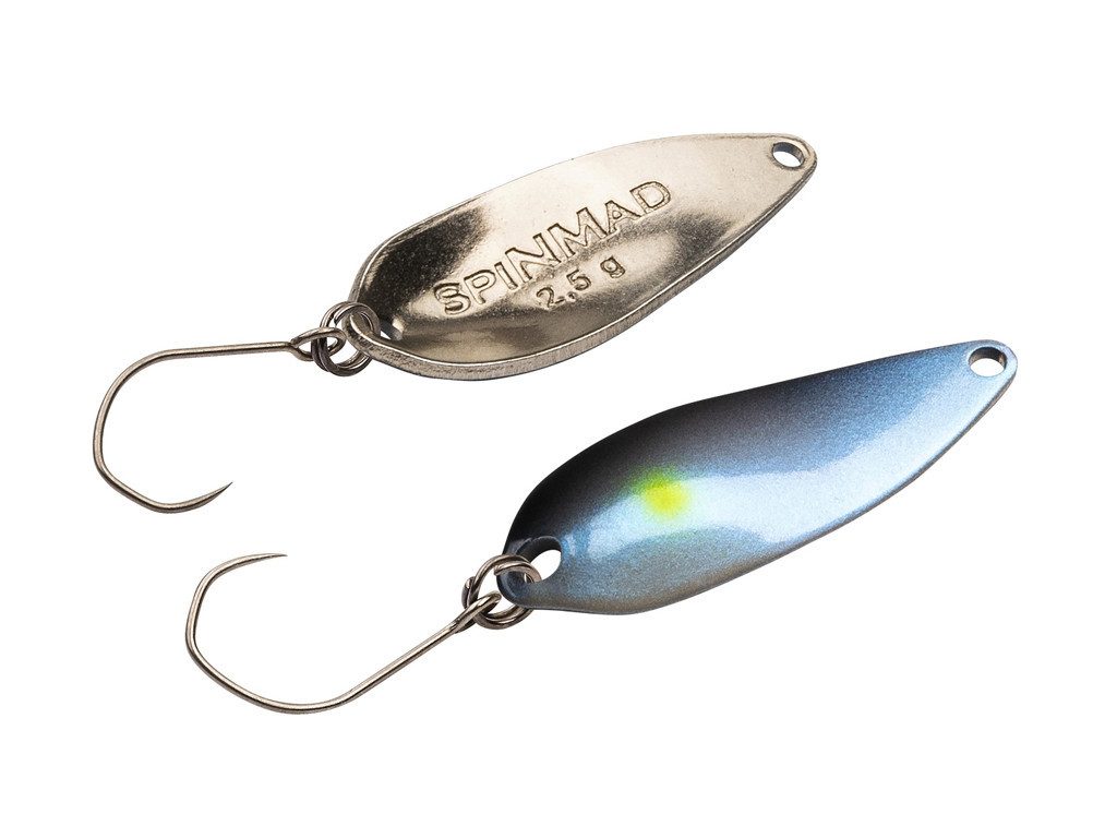 SpinMad Kunstköder SPINMAD Spoons 2,5 g - Lieblingsköder, (Forellenköder, Blinker, 1-St. SpinMad Spoon 2,5 g), Effektiver Lauf, Exzellente Verarbeitung