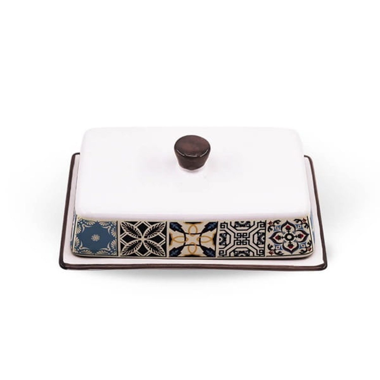 Feel Maestro Butterdose Holiday in Porto, Keramische Butterdose