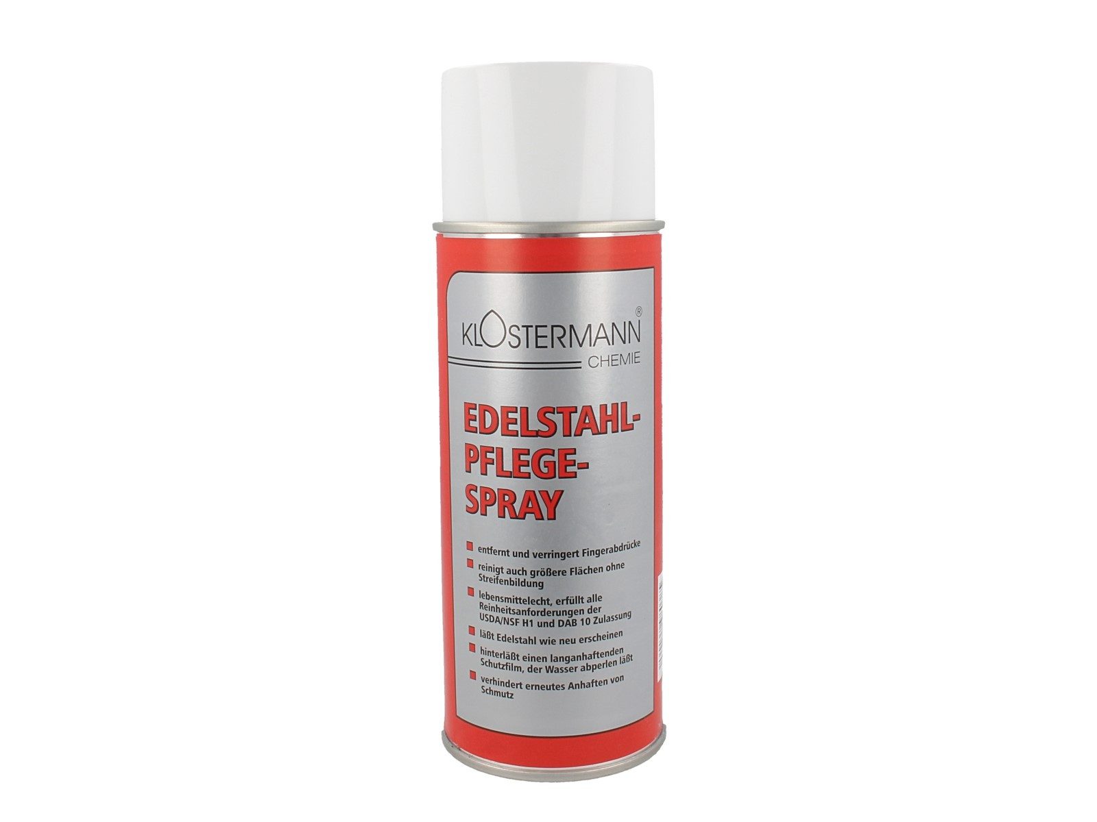 KLOSTERMANN CHEMIE Edelstahlpflege-Spray 400 ml - Klostermann Chemie 3501 Edelstahlreiniger