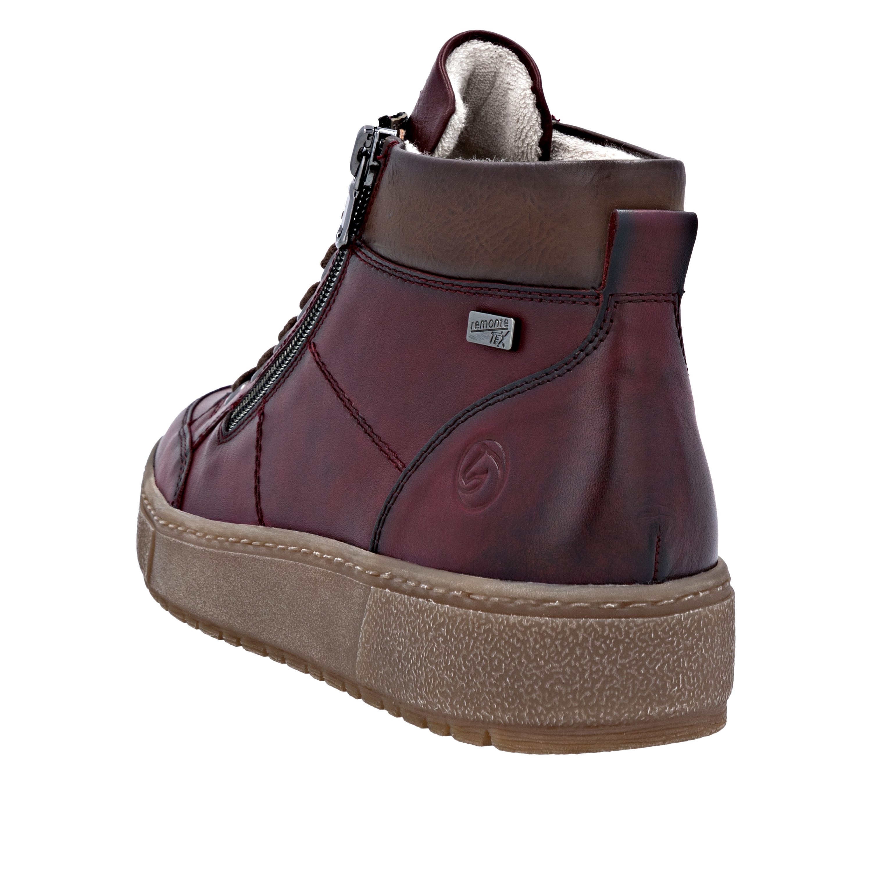 Remonte Plateausneaker Winterstiefelette, Casual Boots mit wasserabweisender TEX-Membran