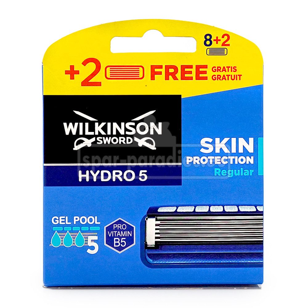 Rasierklingen Wilkinson Hydro 5 Skin Protection Regular Rasierklingen, 10er Pack
