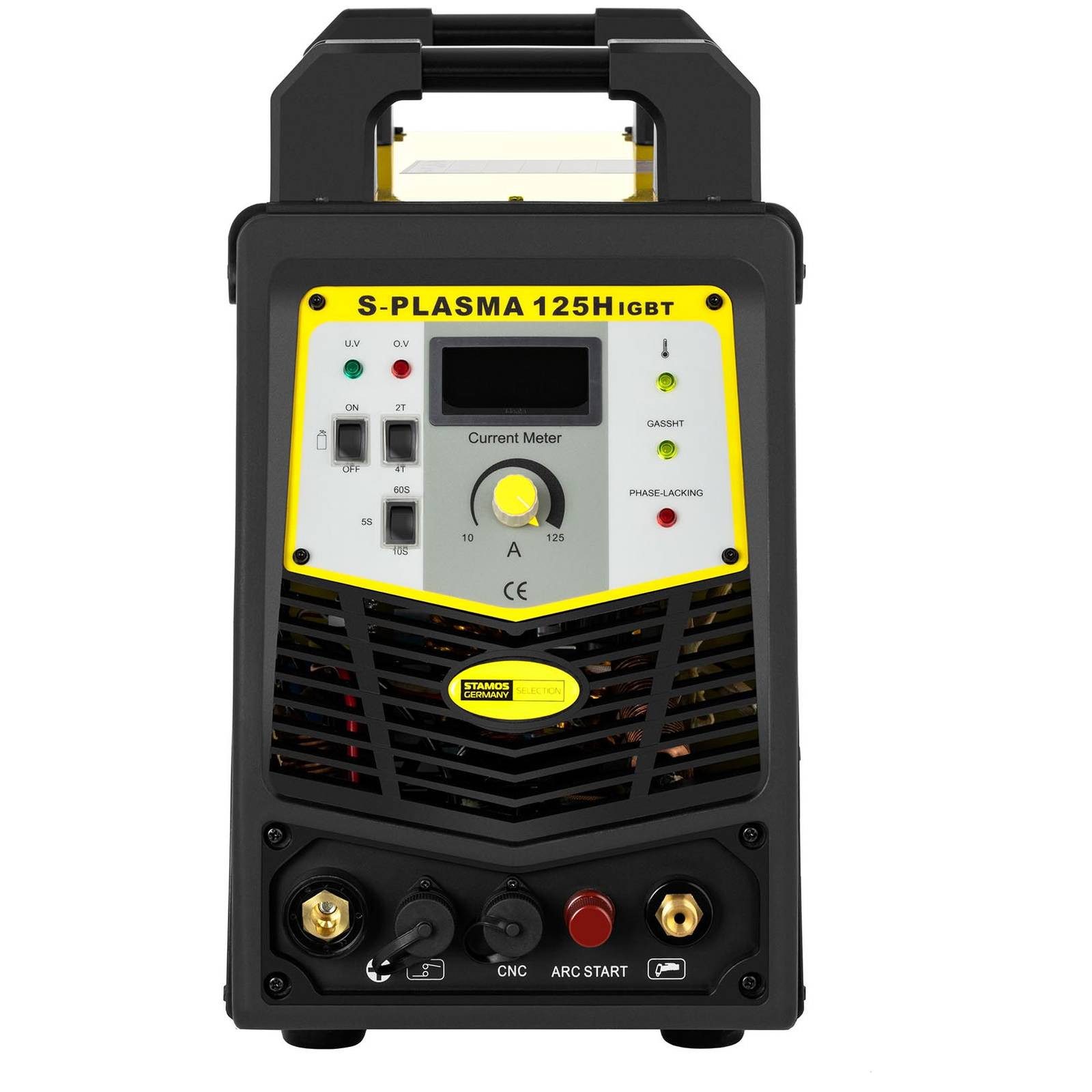Stamos Welding Group Plasmaschneidegerät CNC Plasmaschneider IBGT 125A 400V Pilotzündung 34mm Inverter Plasma, 400 V