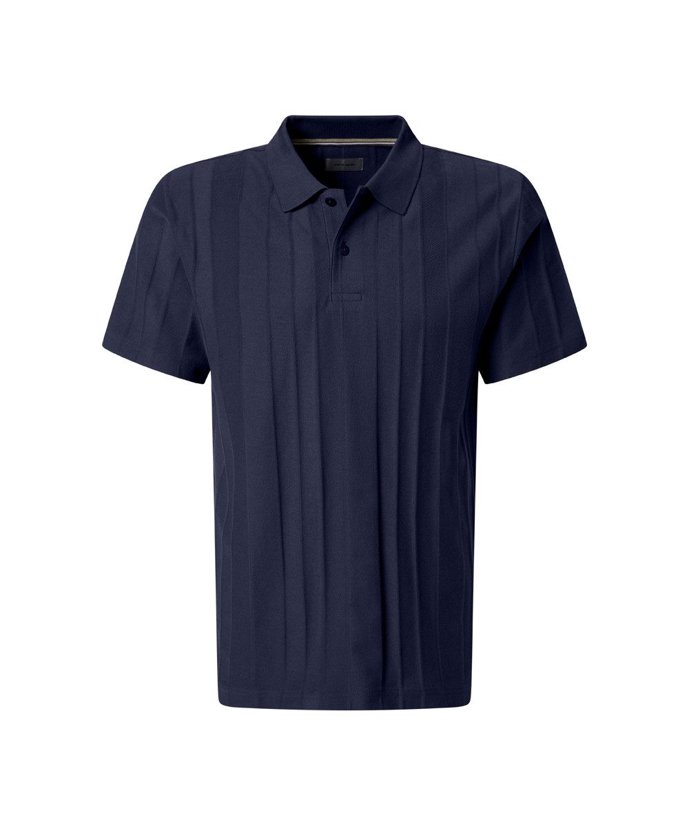 Pierre Cardin Poloshirt Poloshirt KN mit Strukturmuster