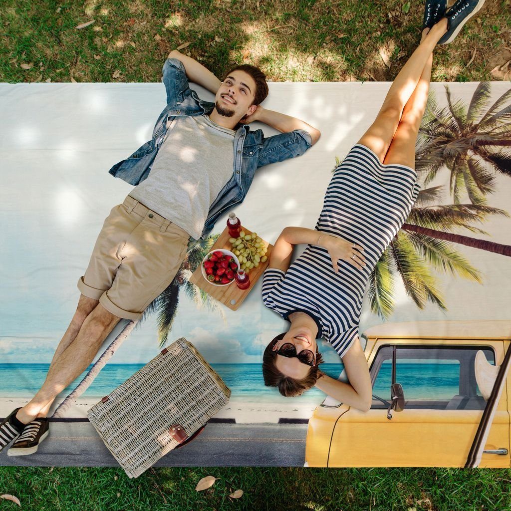 riijk Wandteppich Tagesdecke groß mit Motiv, als Picknickdecke. Wandtuch, Lichtecht, waschbar ohne Verblassen Digitaldruck