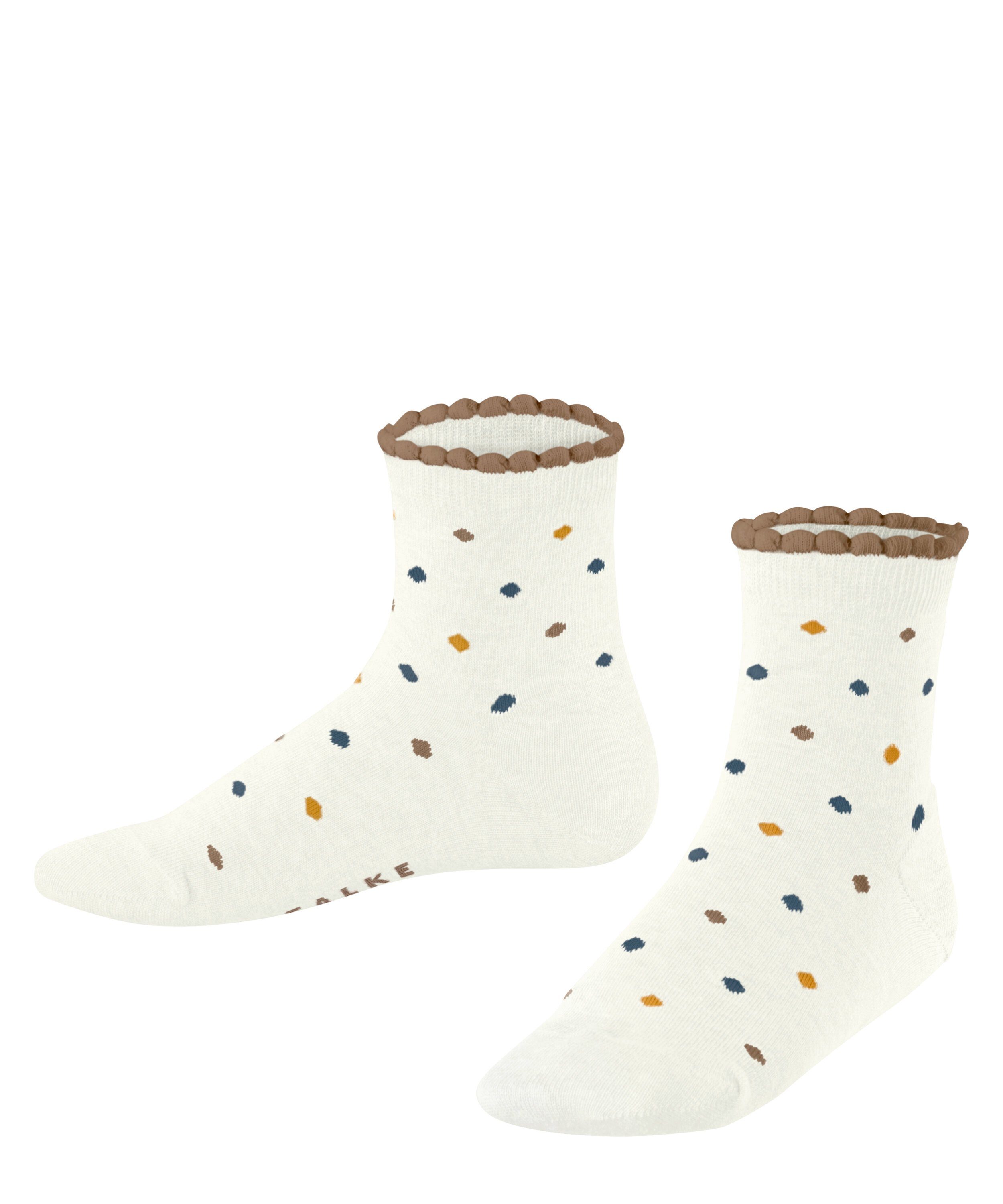 FALKE Socken Multidot (1-Paar) off-white (2040)