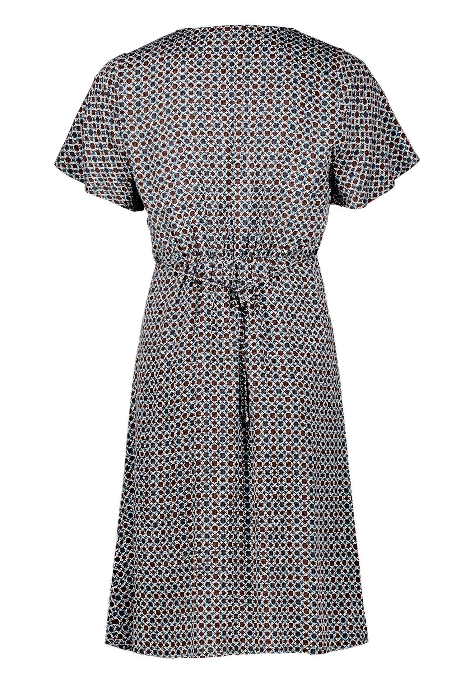 Zero Minikleid Damen mit Print Material