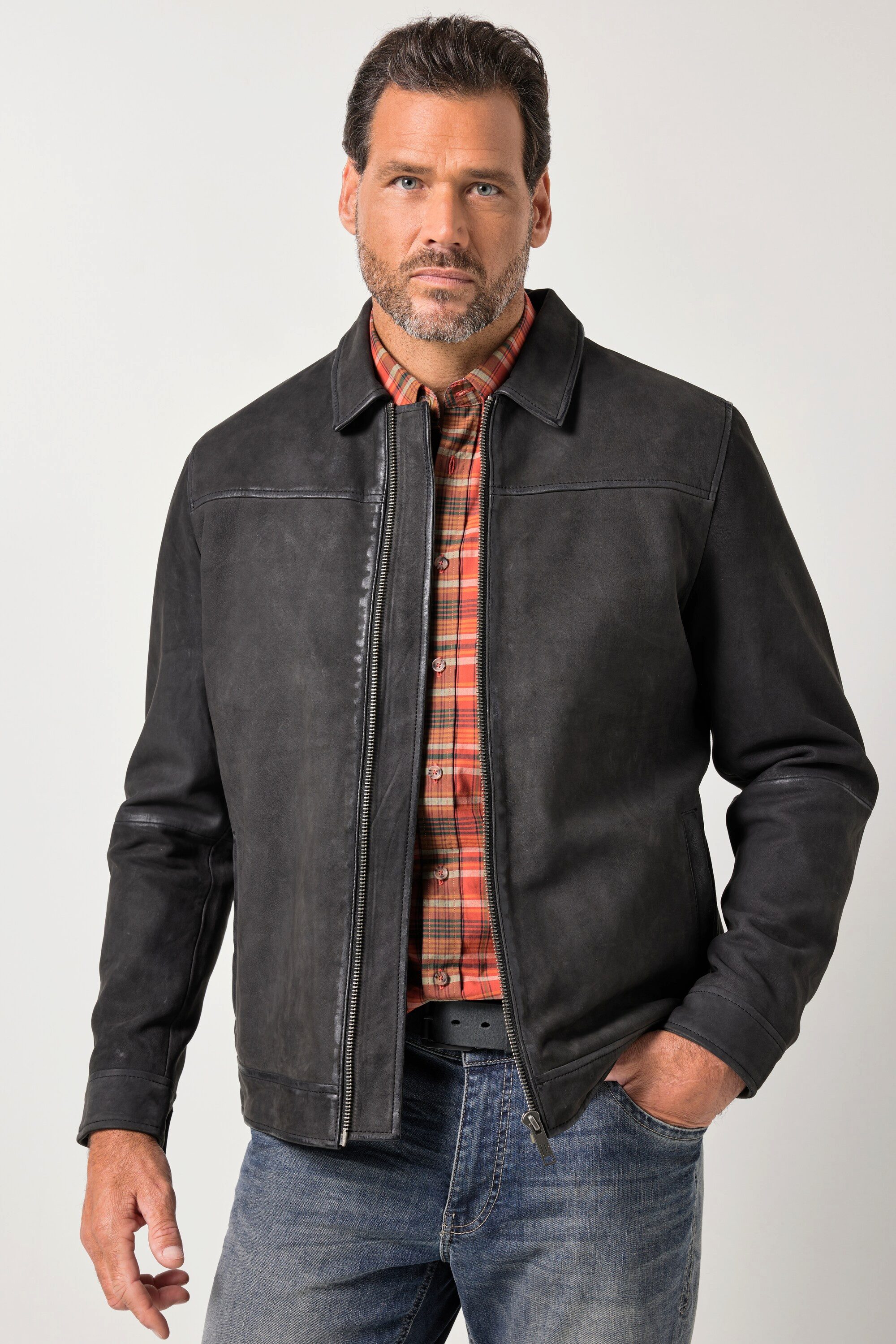 JP1880 Lederjacke JP1880 Lederjacke Leder echtes Lammleder Blouson