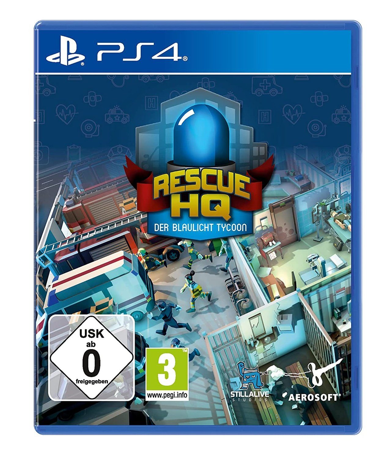 Der Blaulicht Tycoon-Rescue HQ Playstation 4