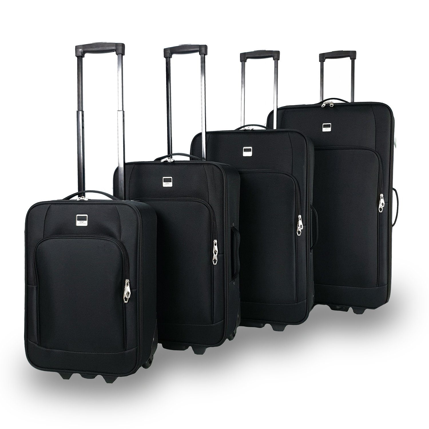 SIGN German Design Kofferset Stoffkoffer (4er Set) 2er Rollen leichter Koff günstig online kaufen