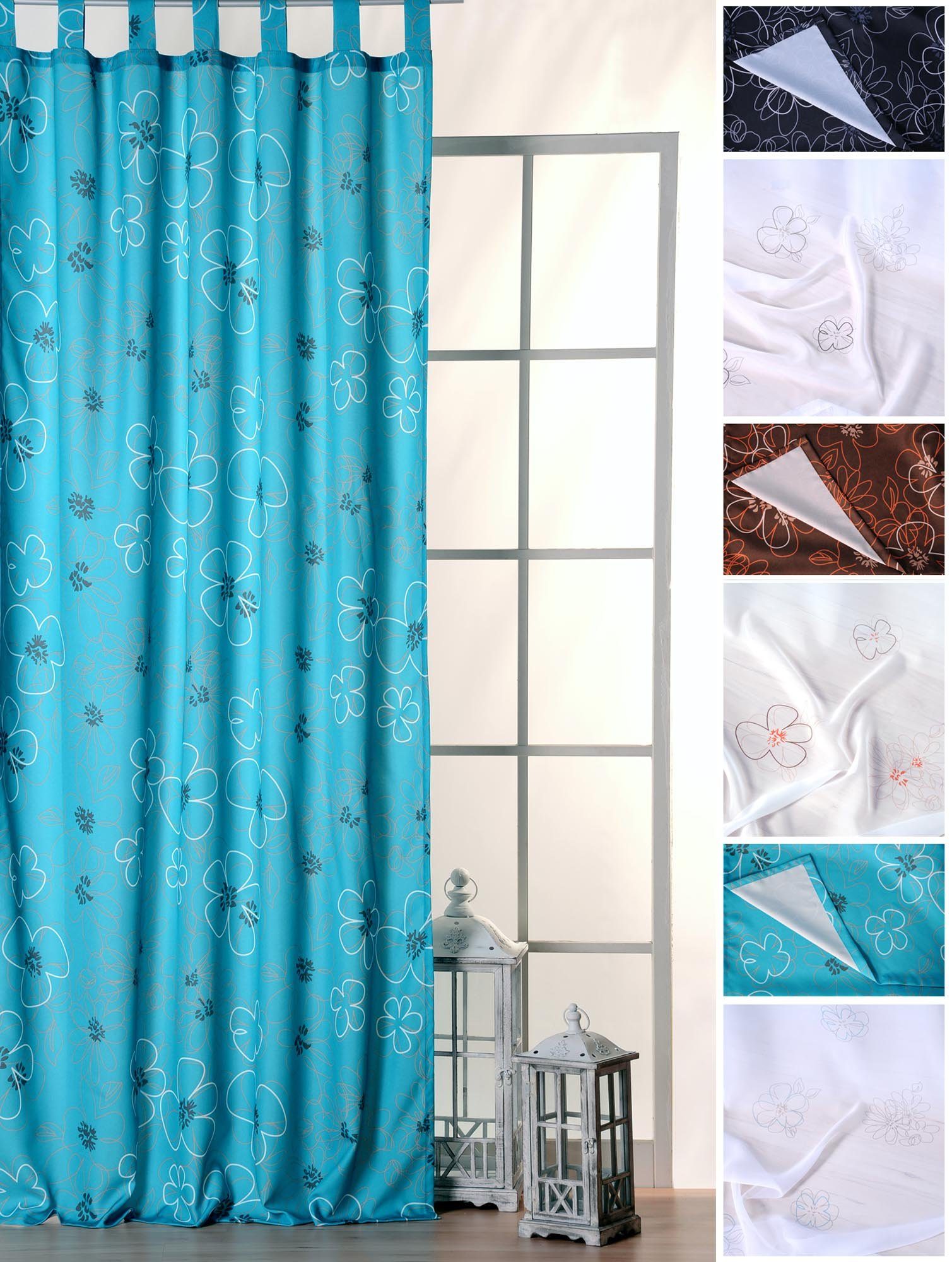 Haus und Deko Gardine Vorhang Übergardine günstig online kaufen