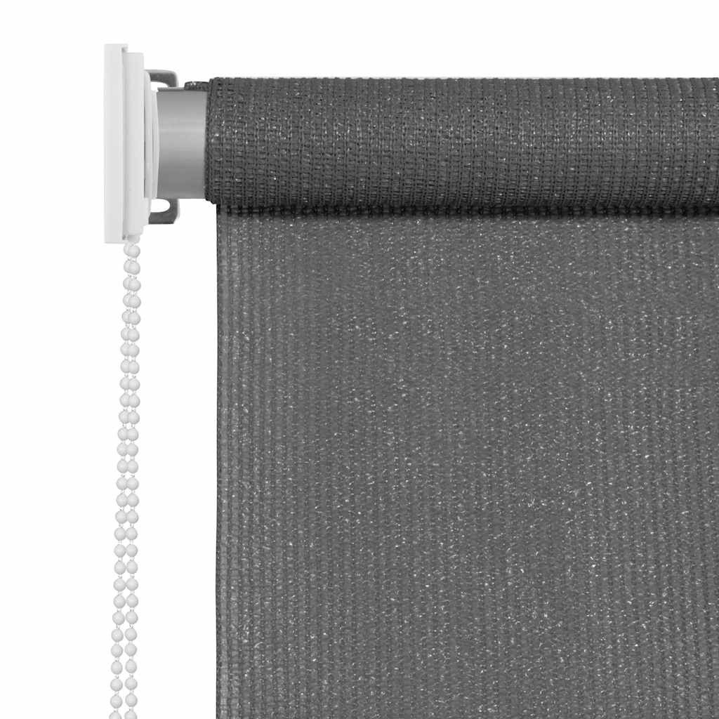 Rollo Außenrollo 165 (B) x 140 (H) cm Anthrazit, vidaXL