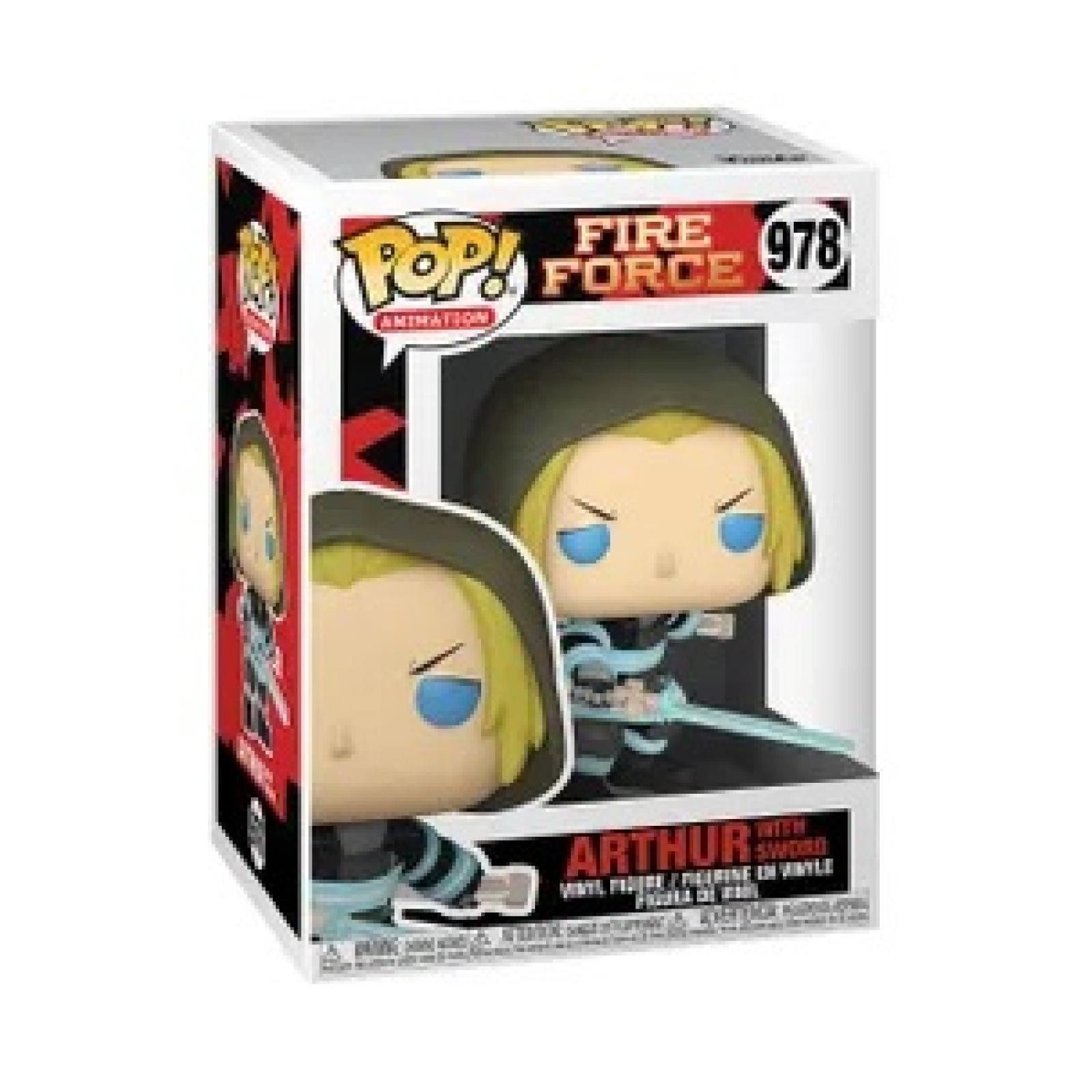 Funko Sammelfigur Fire Force - Arthur with Sword - Funko Pop #0978