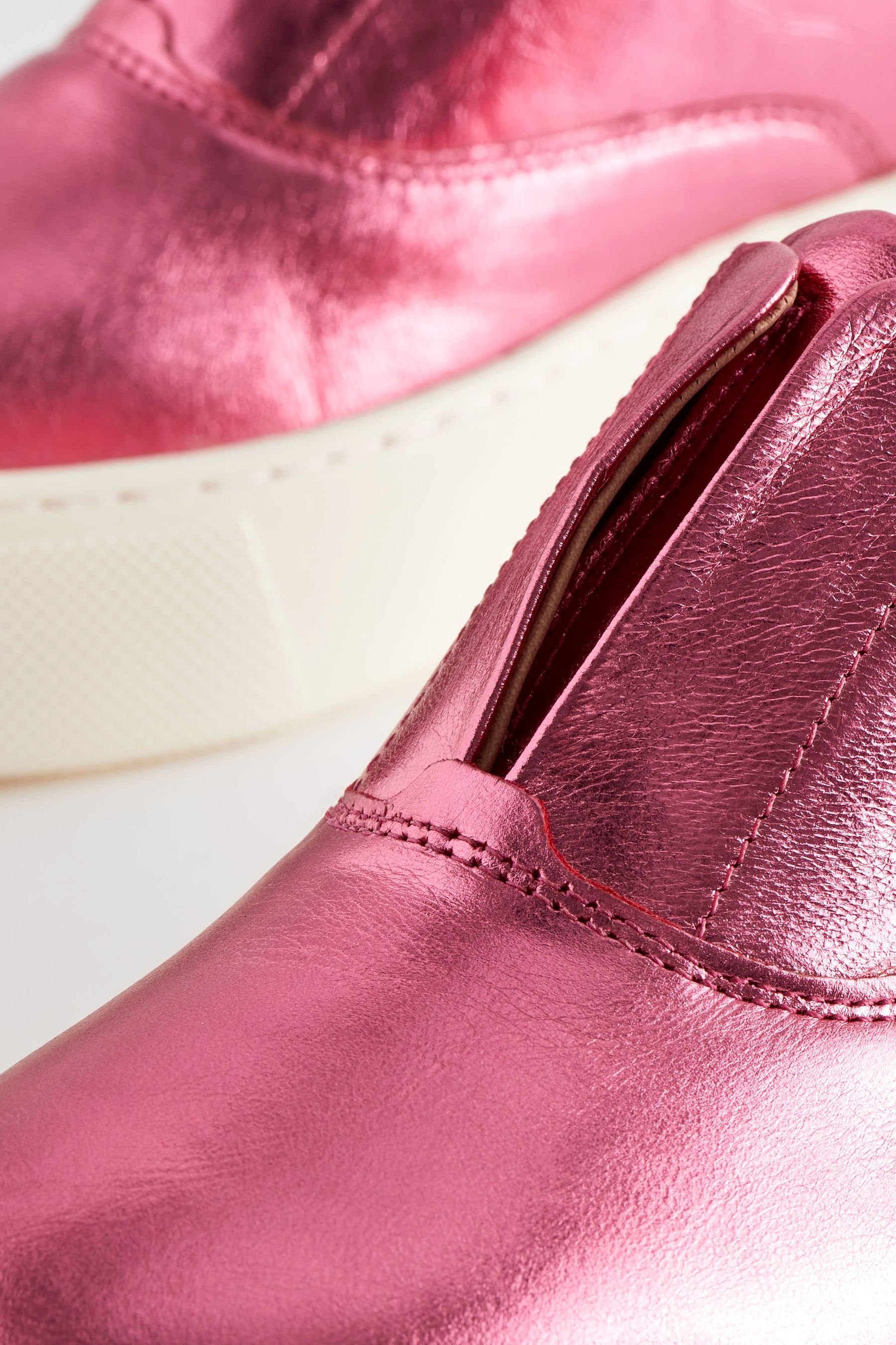 Pink mit Keilabsatz Slip-in-Sneaker Signature (1-tlg) Sneaker Next