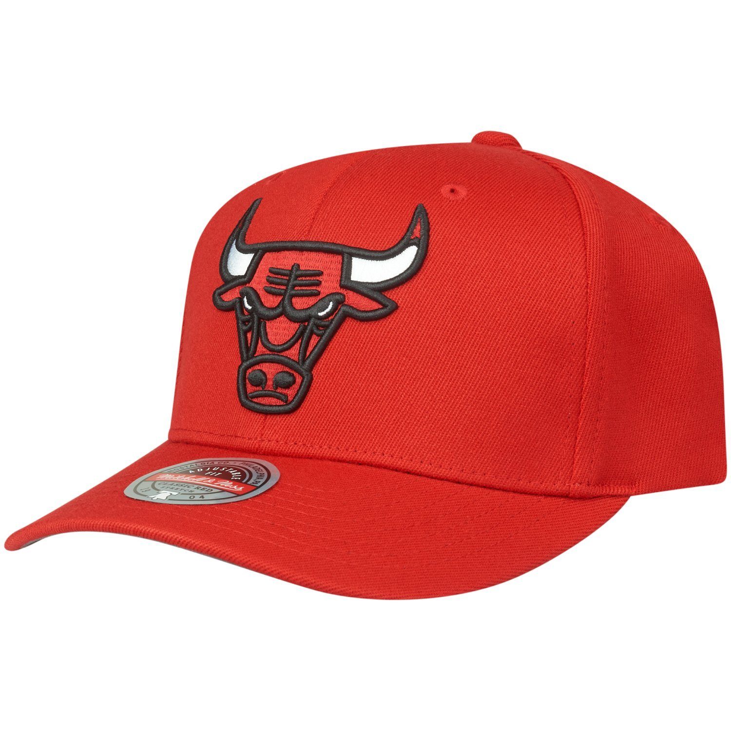 Mitchell & Ness Red 2.0 Chicago Stretch Snapback Bulls Cap