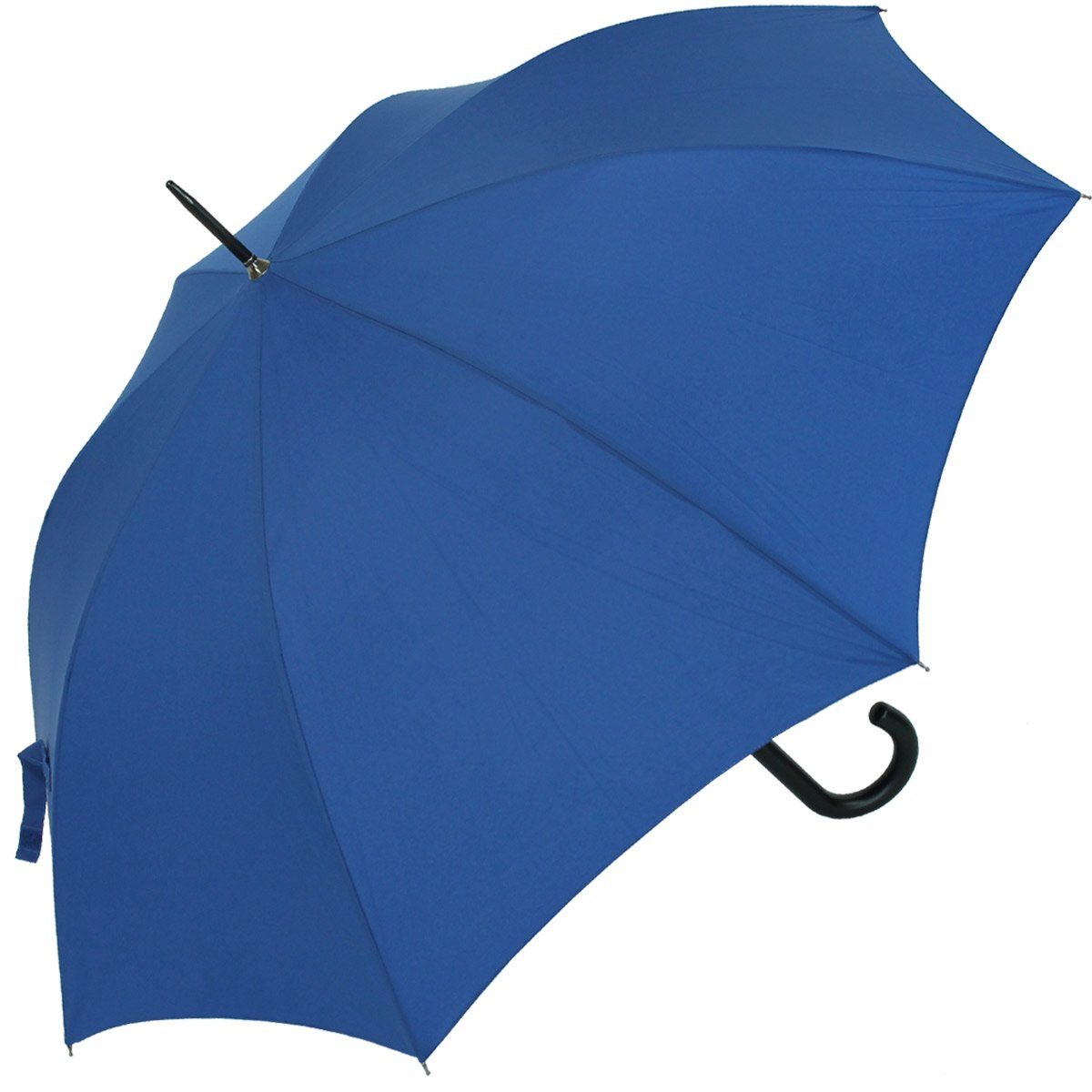 mit Langregenschirm großer Auf-Automatik, Damen modischen stabiler royal-blau in Farben Regenschirm RS-Versand für und Herren vielen