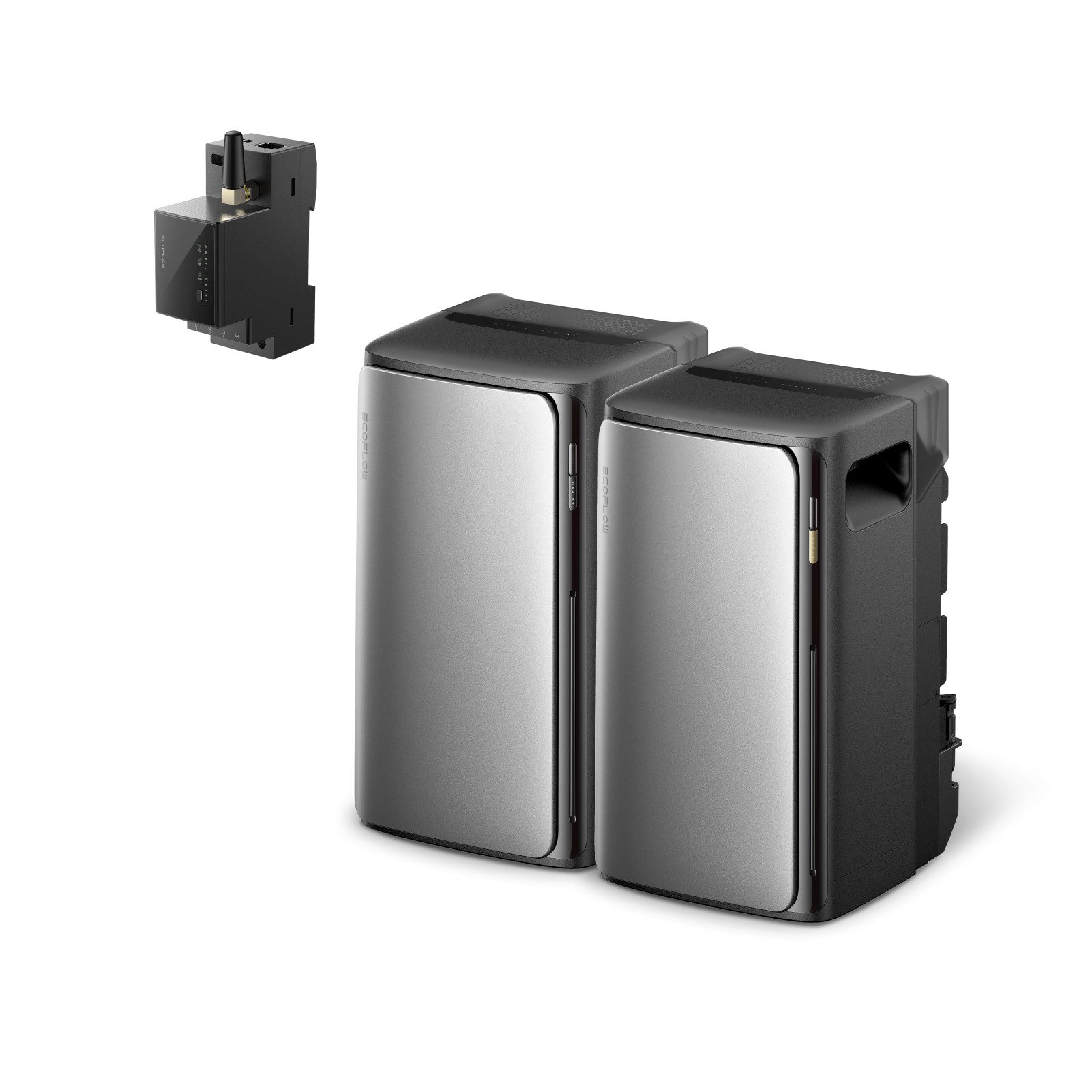 Ecoflow Balkonkraftwerk ECOFLOW STREAM Ultra und AC Pro 3,84kWh, Balkonkraftwerk mit Speicher, (3600W Solareingang, 2300W Dual AC-Anschlüsse, erweiterbarer Kapazität bis zu 11,52 kWh), 6000 Ladezyklen, Smart AI, Plug&Play