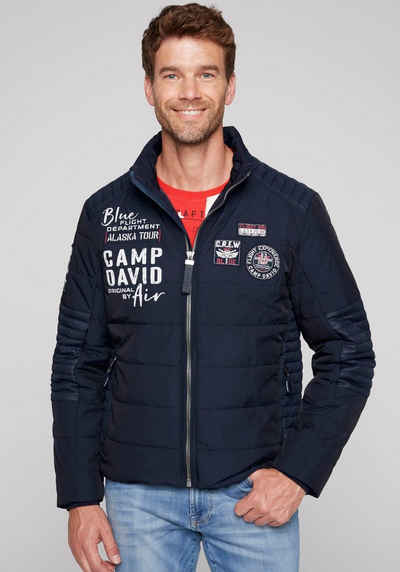 CAMP DAVID Outdoorjacke mit Windbreaker-Bündchen im Ärmel