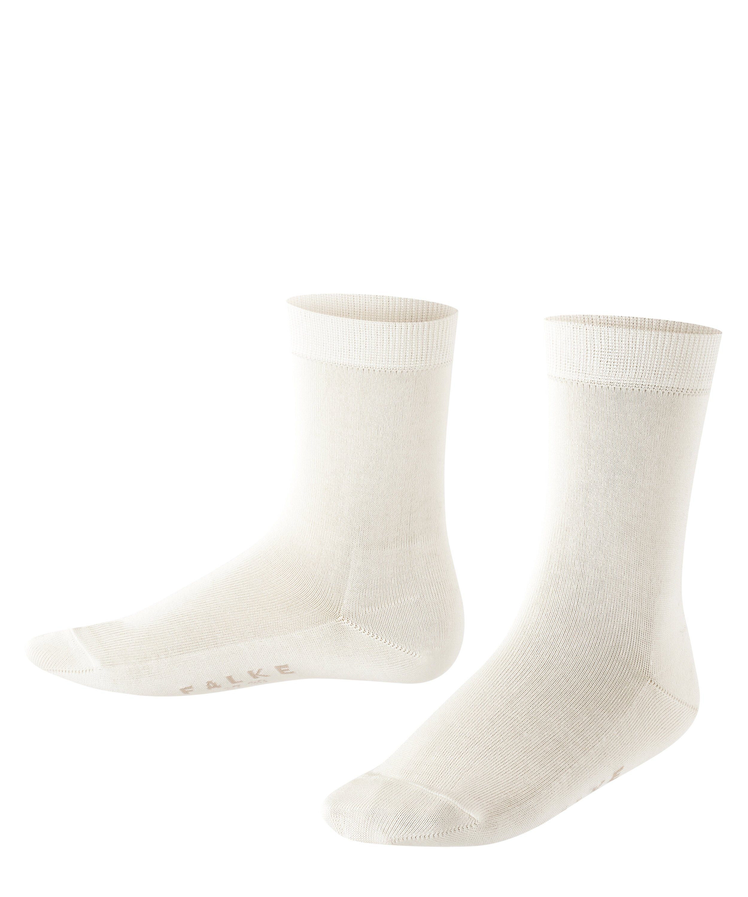FALKE Socken Cotton Finesse (1-Paar) off-white (2040)