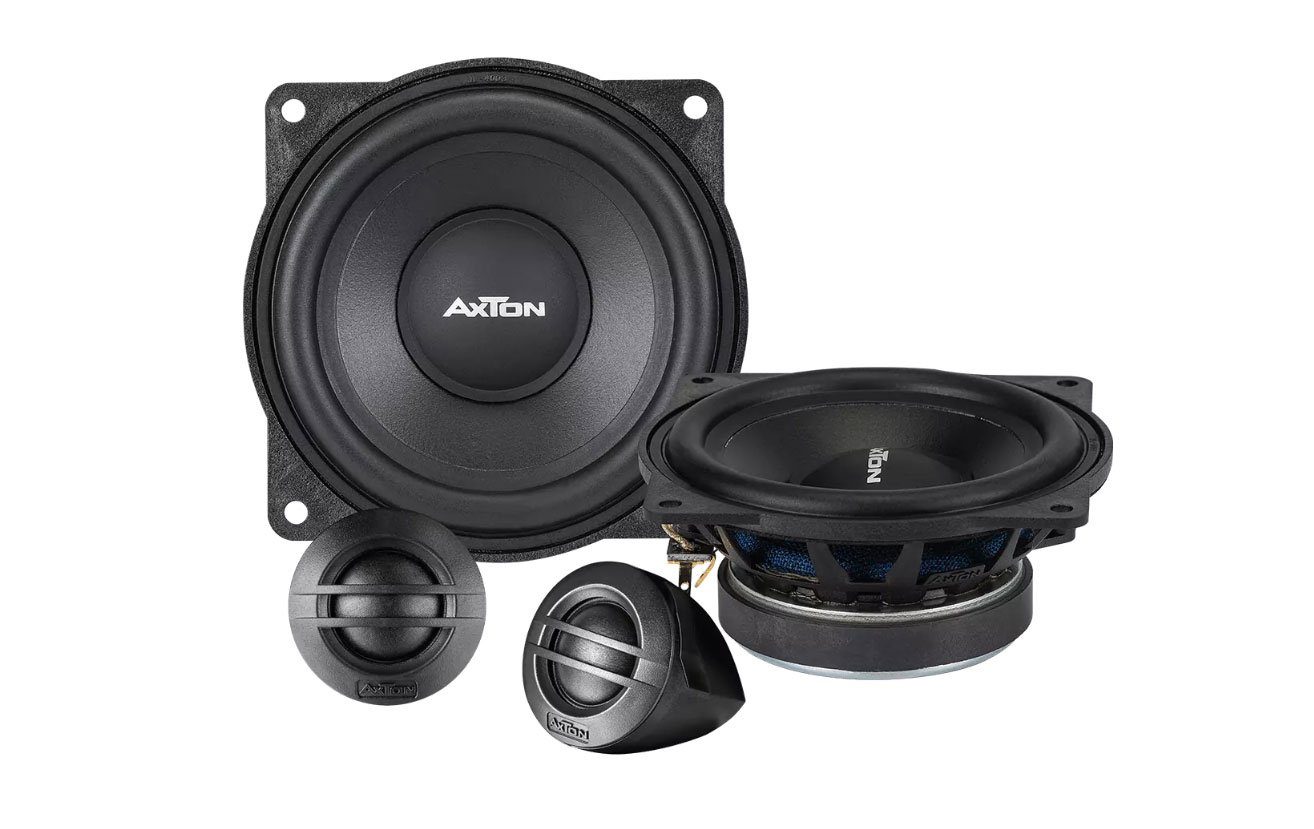 Axton ATC100S 10cm 2-Wege Lautsprecher Kompo System Auto-Lautsprecher (60 W, Axton ATC100S 10cm 2-Wege Lautsprecher Kompo System)