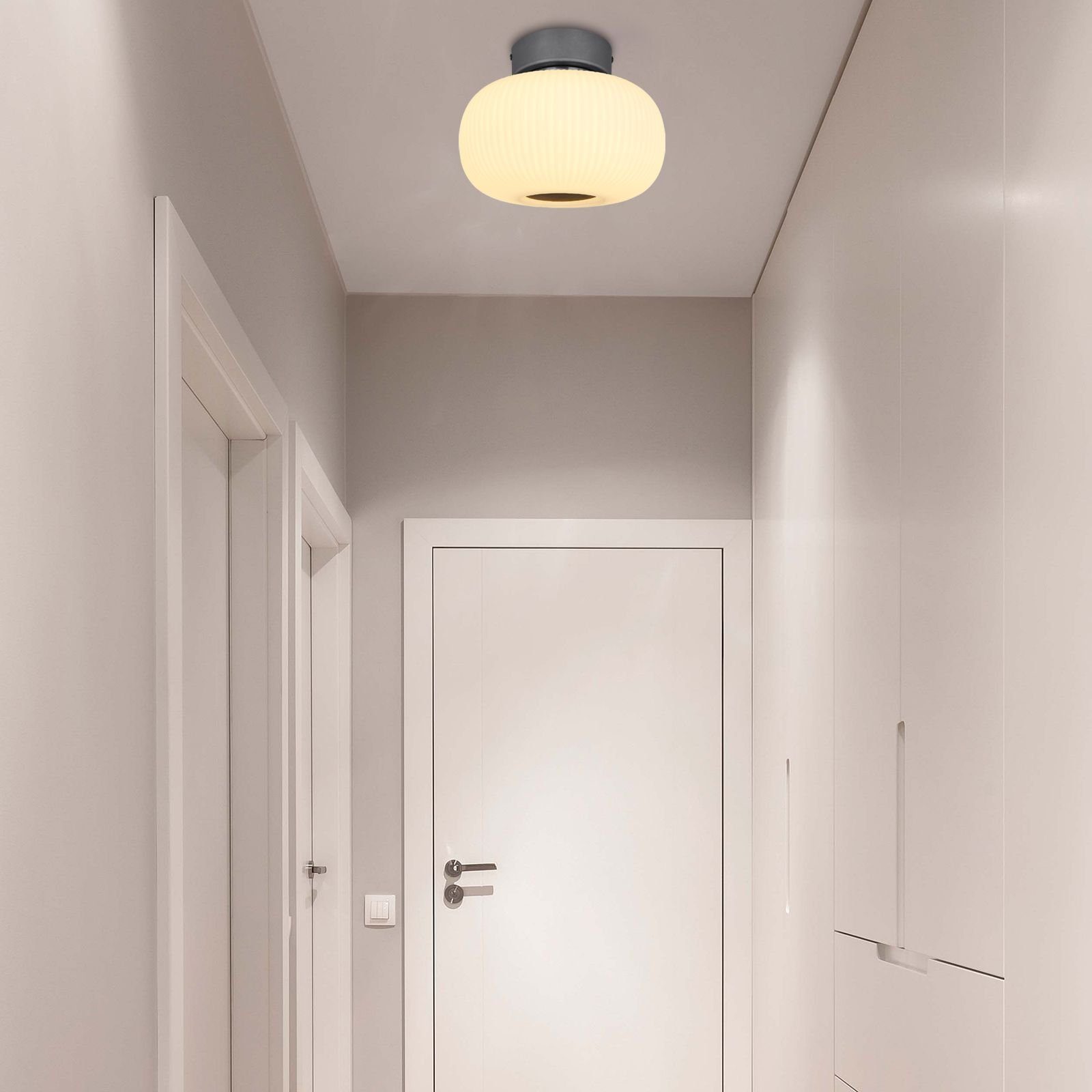 Globo Deckenleuchte LED Deckenleuchte Deckenlampe dimmbar GLOBO Schlafzimmer Wohnzimmer