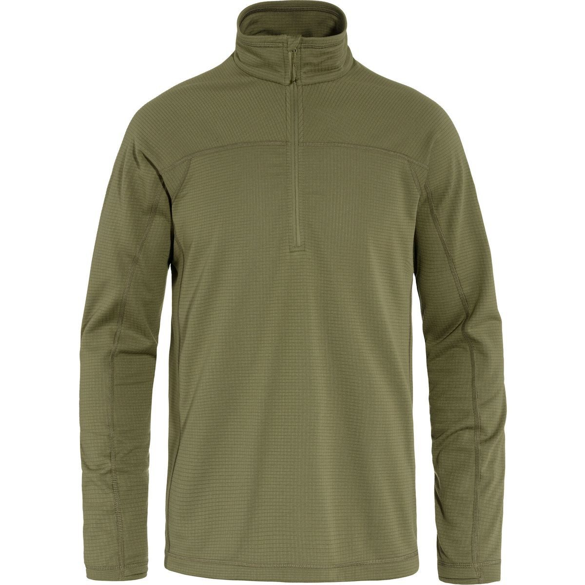 Fjällräven Fleecejacke Abisko Lite Fleece Half Zip M Leichter, atmungsaktiver Fleece-Pullover aus recyceltem Polyester