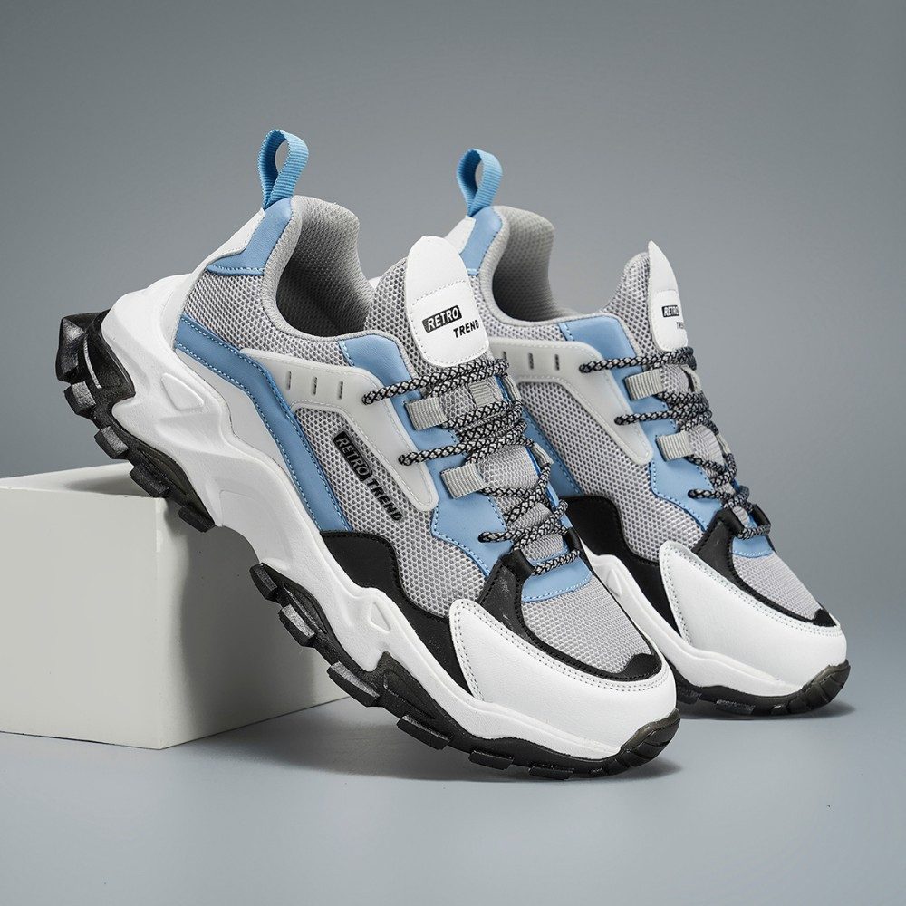 HUSK'SWARE Sneaker (EVA + TPR sorgen für hervorragende Dämpfung und Rückfederung., Schweinsleder kombiniert mit Mesh) Leicht, atmungsaktiv, rutschfest und antib – Bild 4 von 5