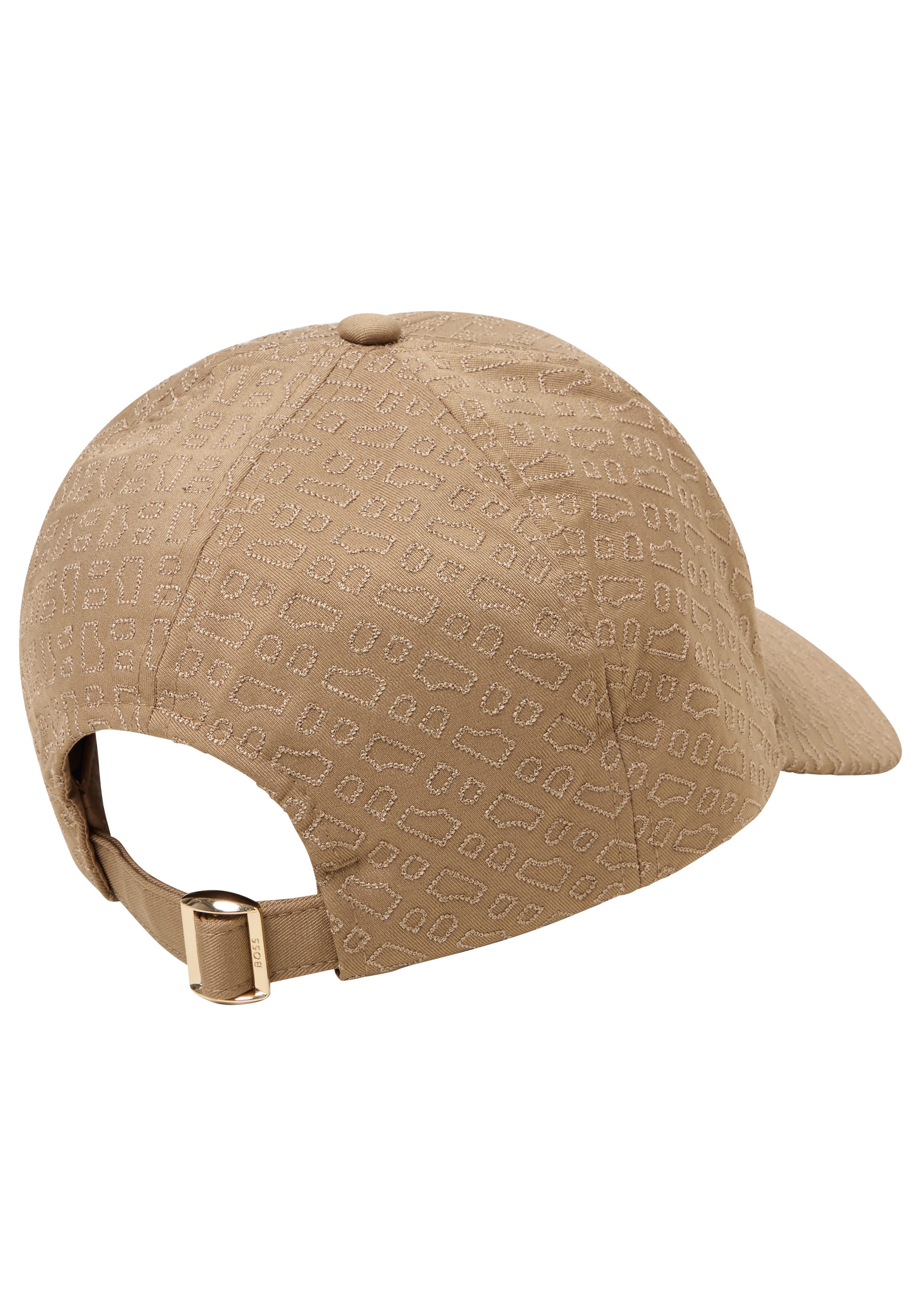 BOSS Baseball Cap Ari-M-E mit Allover-Stickerei