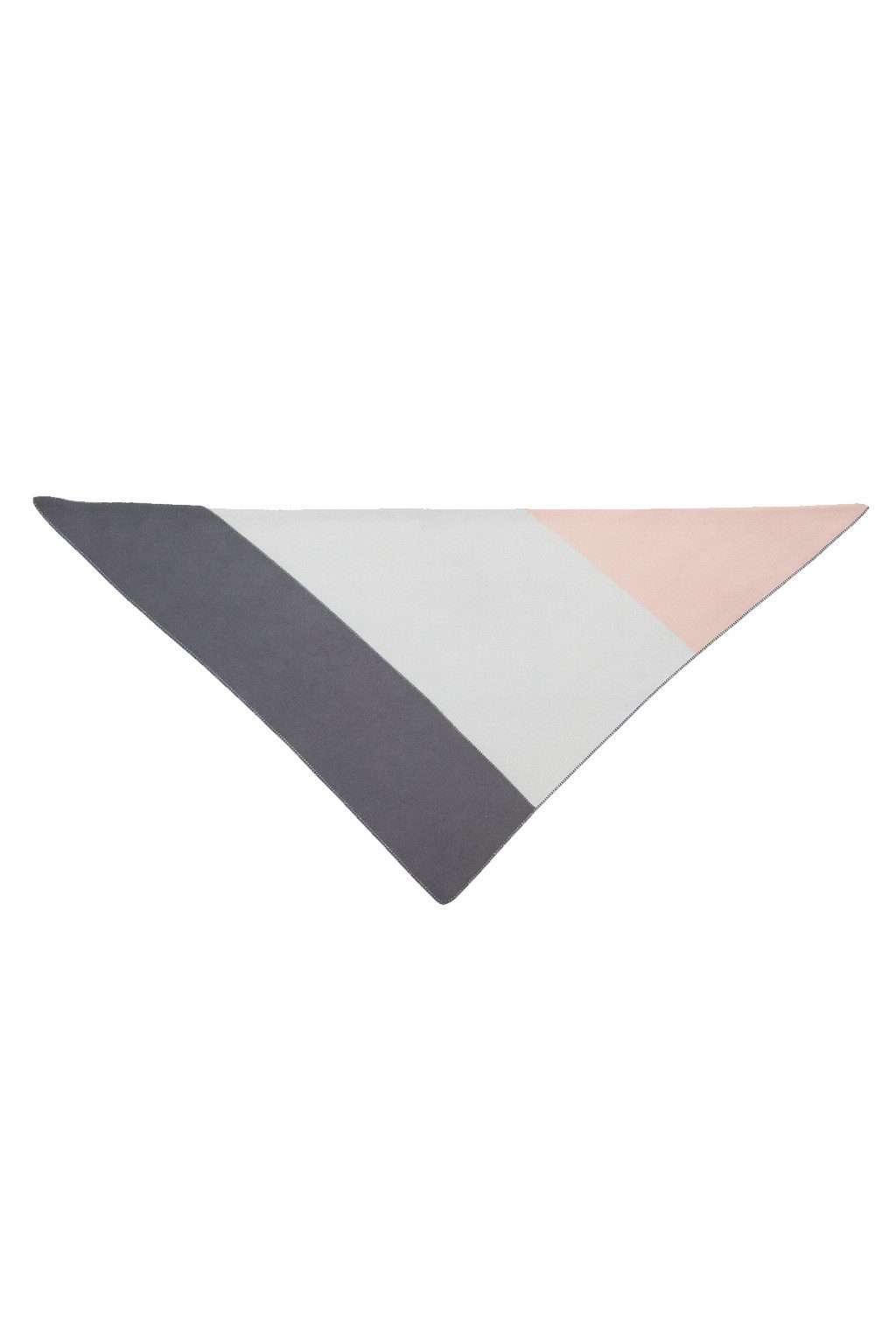 Faera Modeschal Modern mit Kontrastnaht, (1-St), 9429 in Grau