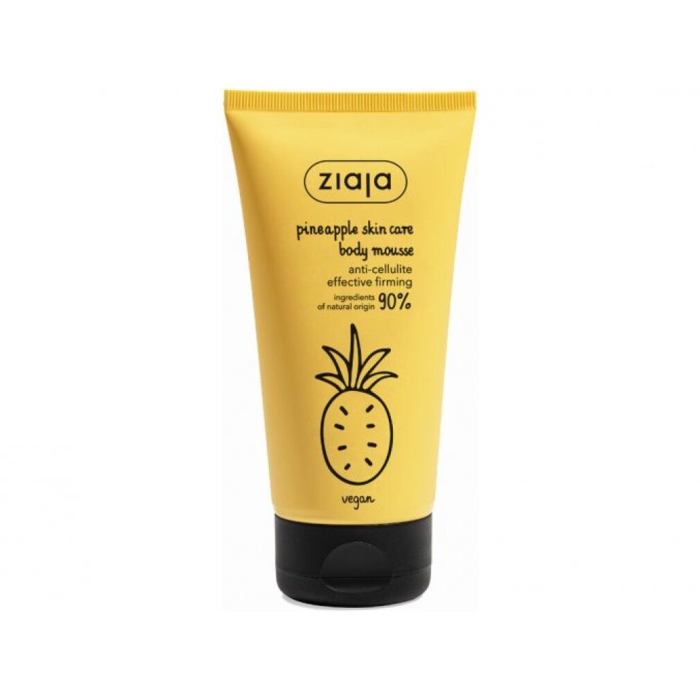 Ziaja Körperpflegemittel Pineapple Haut Care Körpermousse - Anti Cellulite, 160 ml