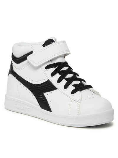 Diadora Sneakers Game P High Girl PS 101.176726-C1880 White / White / Black Sneaker