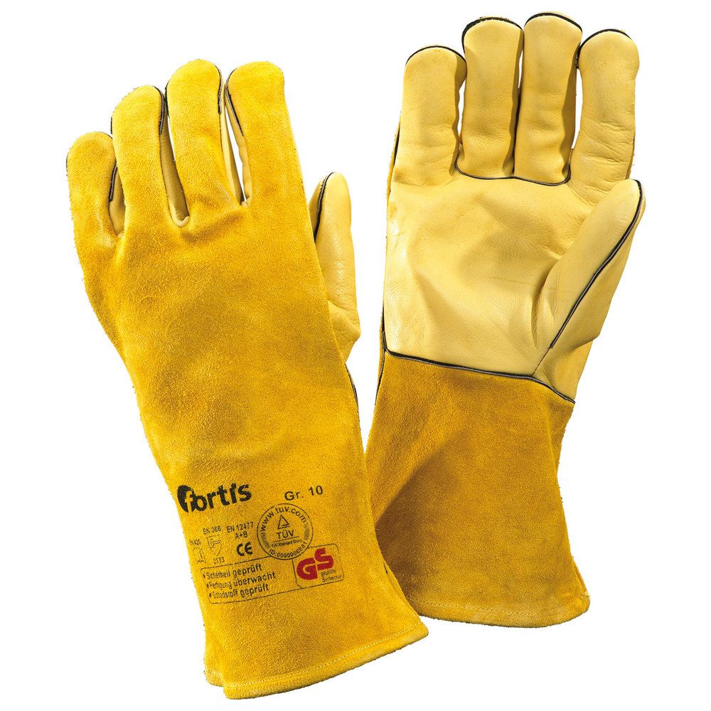 fortis Arbeitshandschuh-Set Schweißerhandschuhe Welder Plus, Fortis, bis 250 °C, Gr. 10