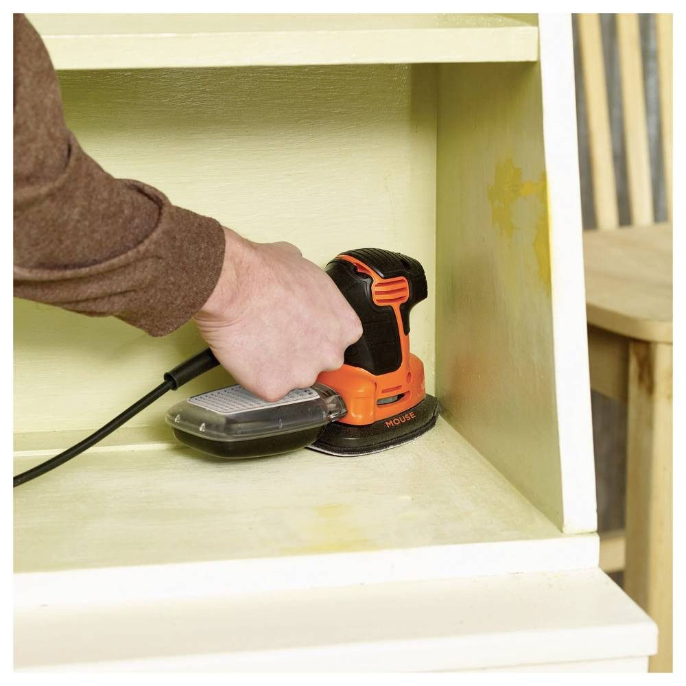 Black + Decker Deltaschleifer KA2000-QS Deltaschleifer mit Zubehör 120 W, mit Zubehör