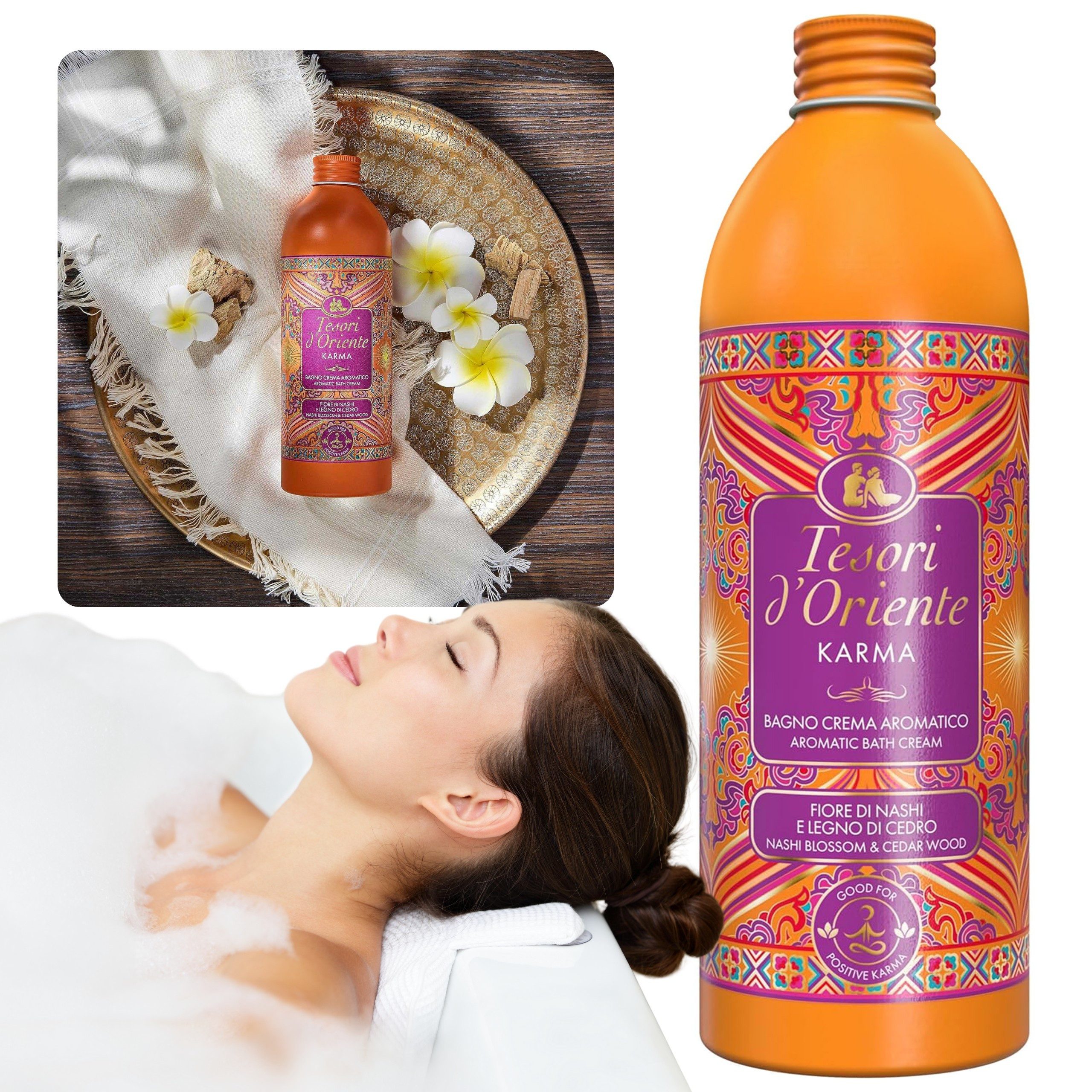 Tesori d´Oriente Duschgel Tesori d'Oriente Karma Schaumbad 500 ml, 1-tlg.