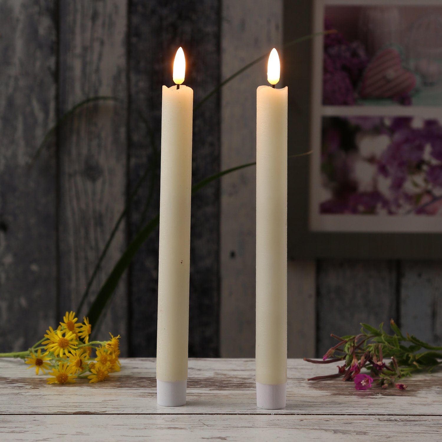 MARELIDA LED-Kerze LED Stabkerzen Tafelkerzen Dinner günstig online kaufen