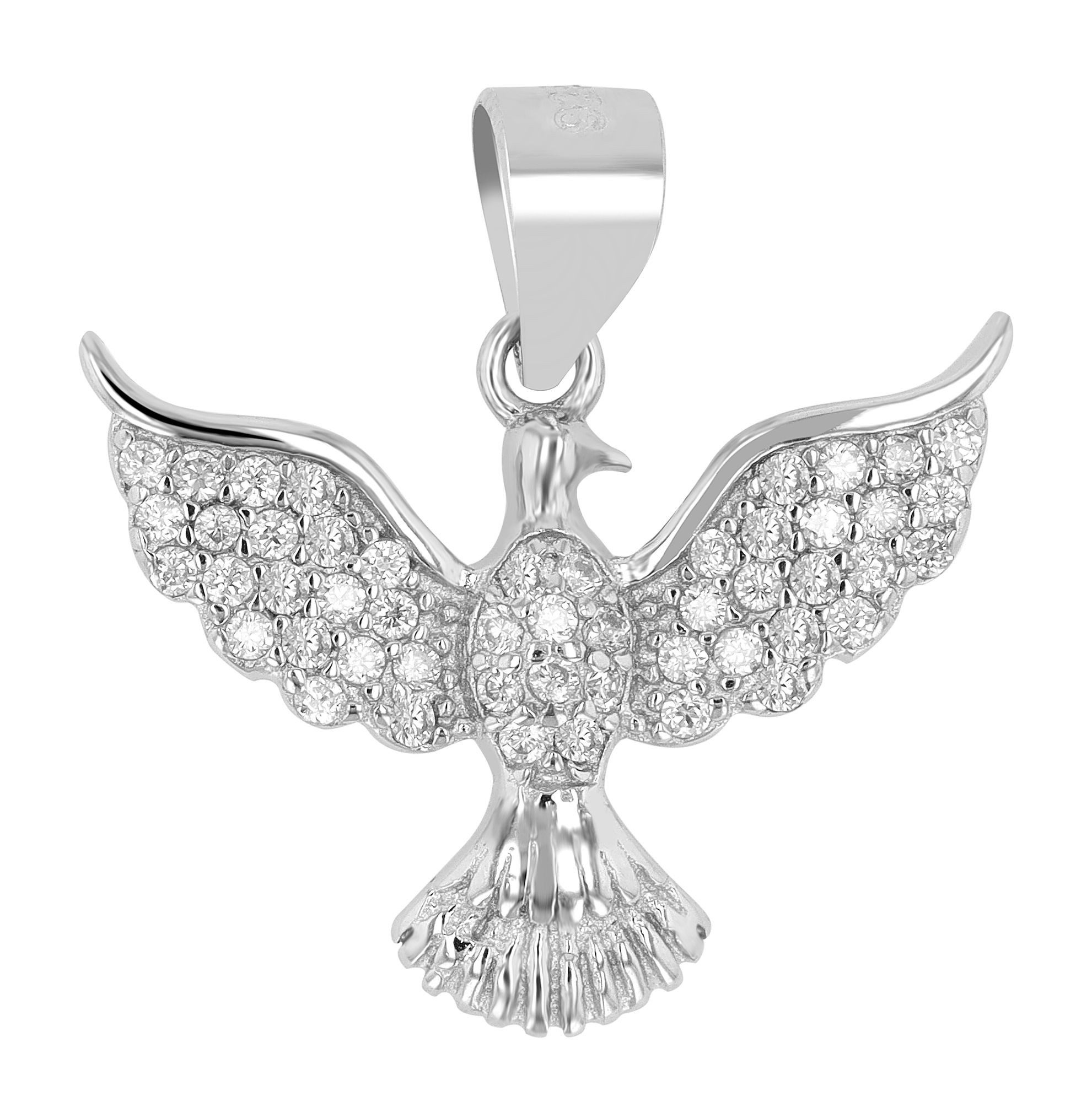 Kettenanhänger Anhänger aus 925 Silber mit Zirkonia