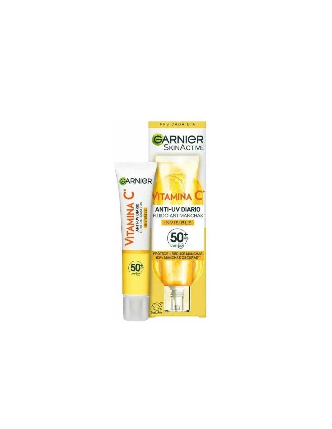 GARNIER Gesichtsfluid GARNIER Skinactive Vitamina C Fluido Antimanchas Spf50 40ml