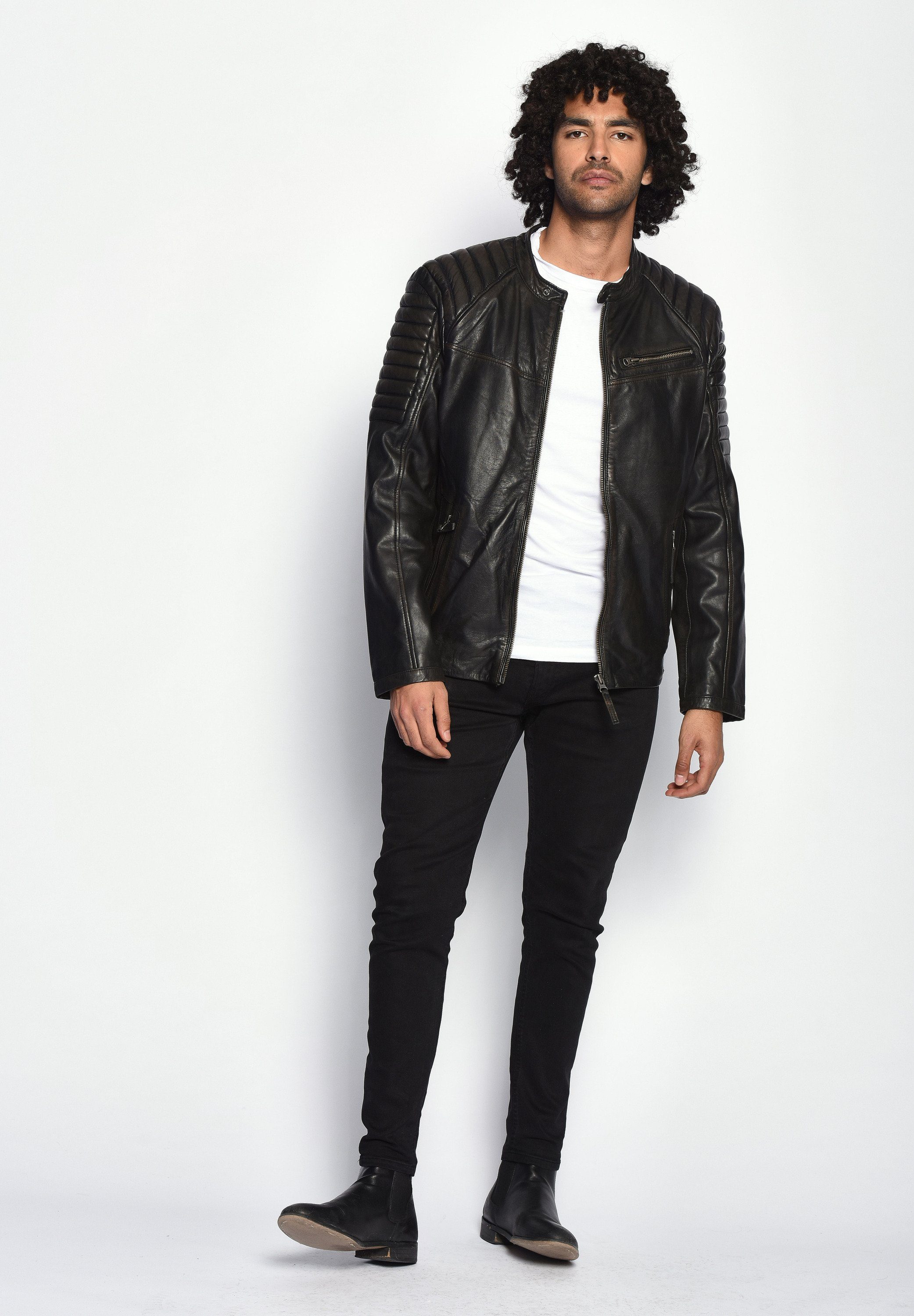 MUSTANG Lederjacke Denis