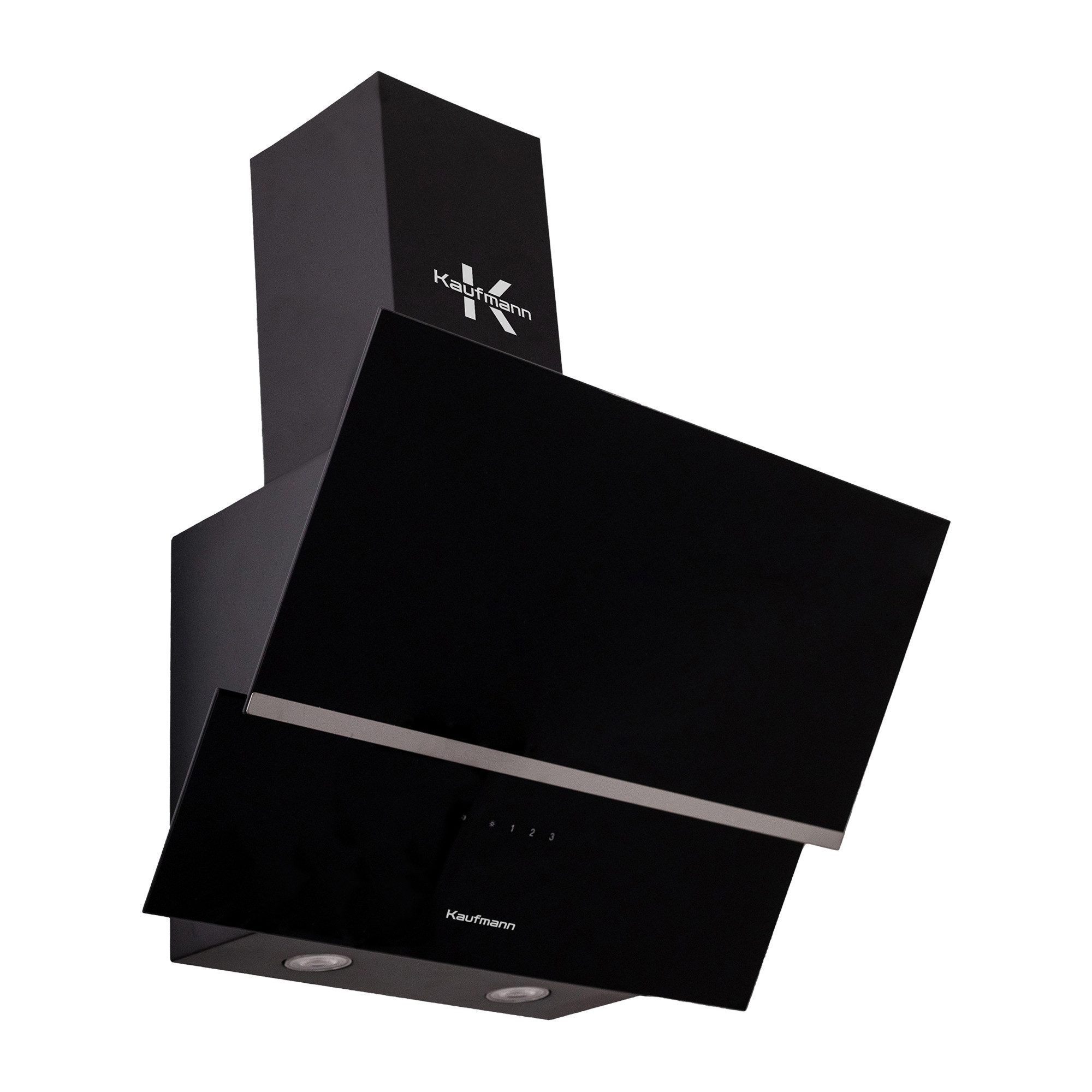 KAUFMANN Wandhaube LUNA 90 BL. Dunstabzugshaube 90 cm 1000 m³/h, Schwarz LUNA 90 BL. Dunstabzugshaube 90 cm 1000 m³/h, Schwarz, Dunsthaube 90 cm, Randabsaugung, Fernbedienung, kopffreihaube