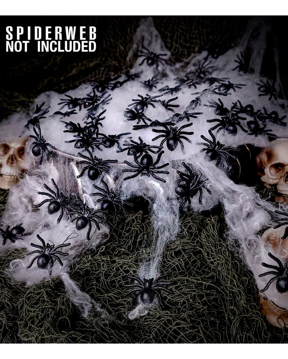 Dekofigur Horror-Shop Dekoration Spinnen als Ungeziefer Halloween Eklige