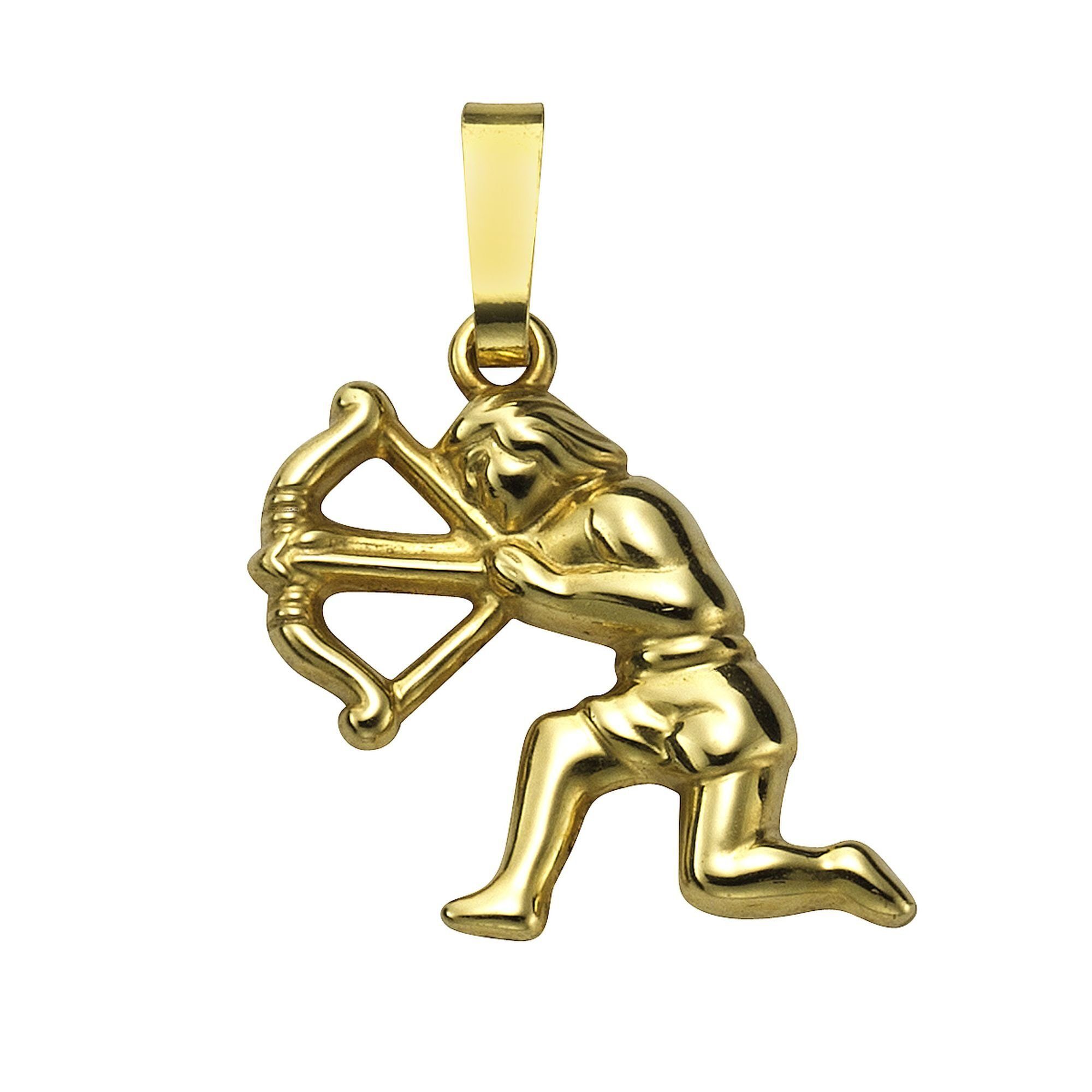 Kettenanhänger 585/- Gelbgold glanz