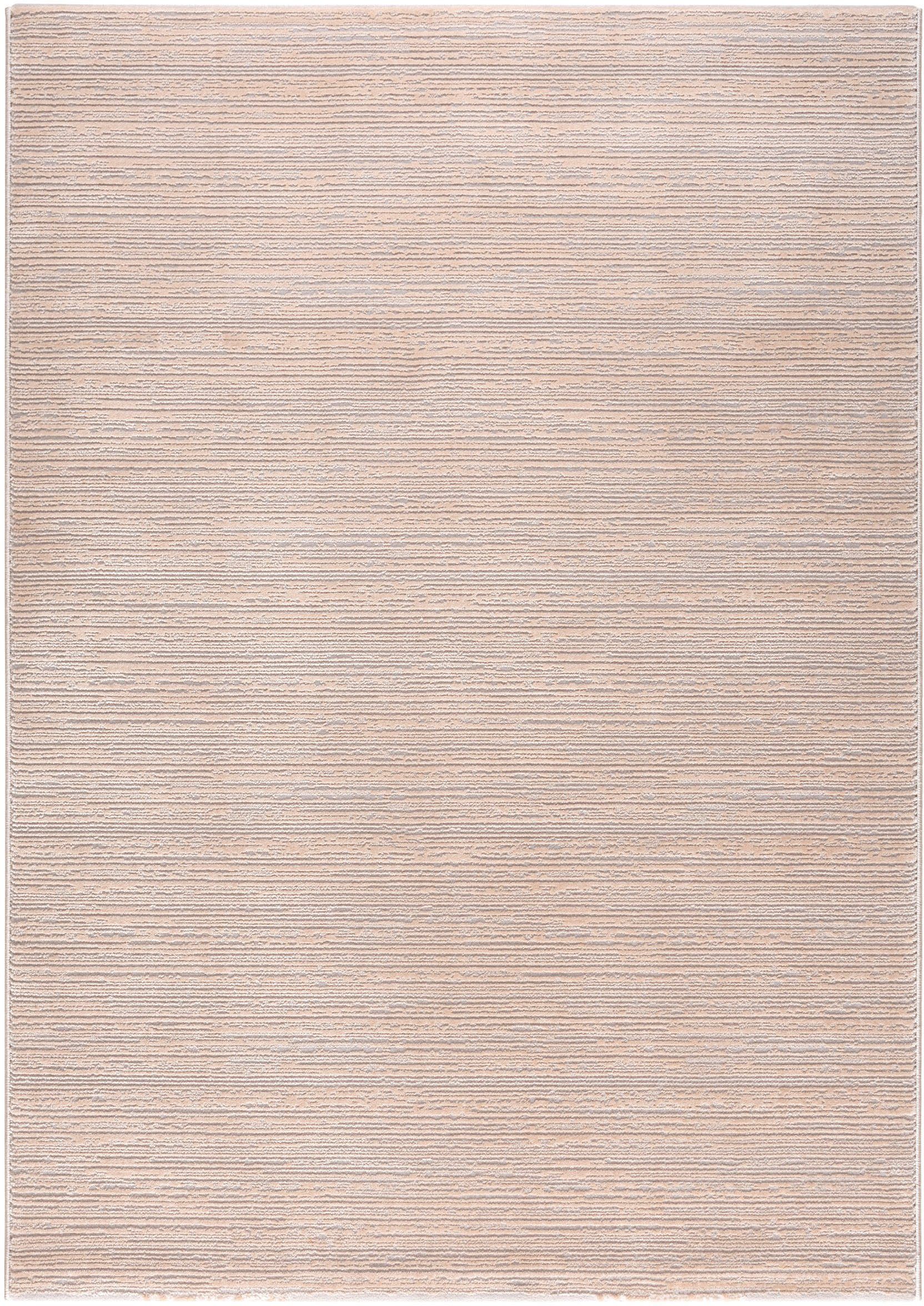 mm, grau, rechteckig, hochwertige Teppich mit dezentem Glanz, Sehrazat, Lima, 10 beige Verarbeitung Kurzflorteppich Höhe: