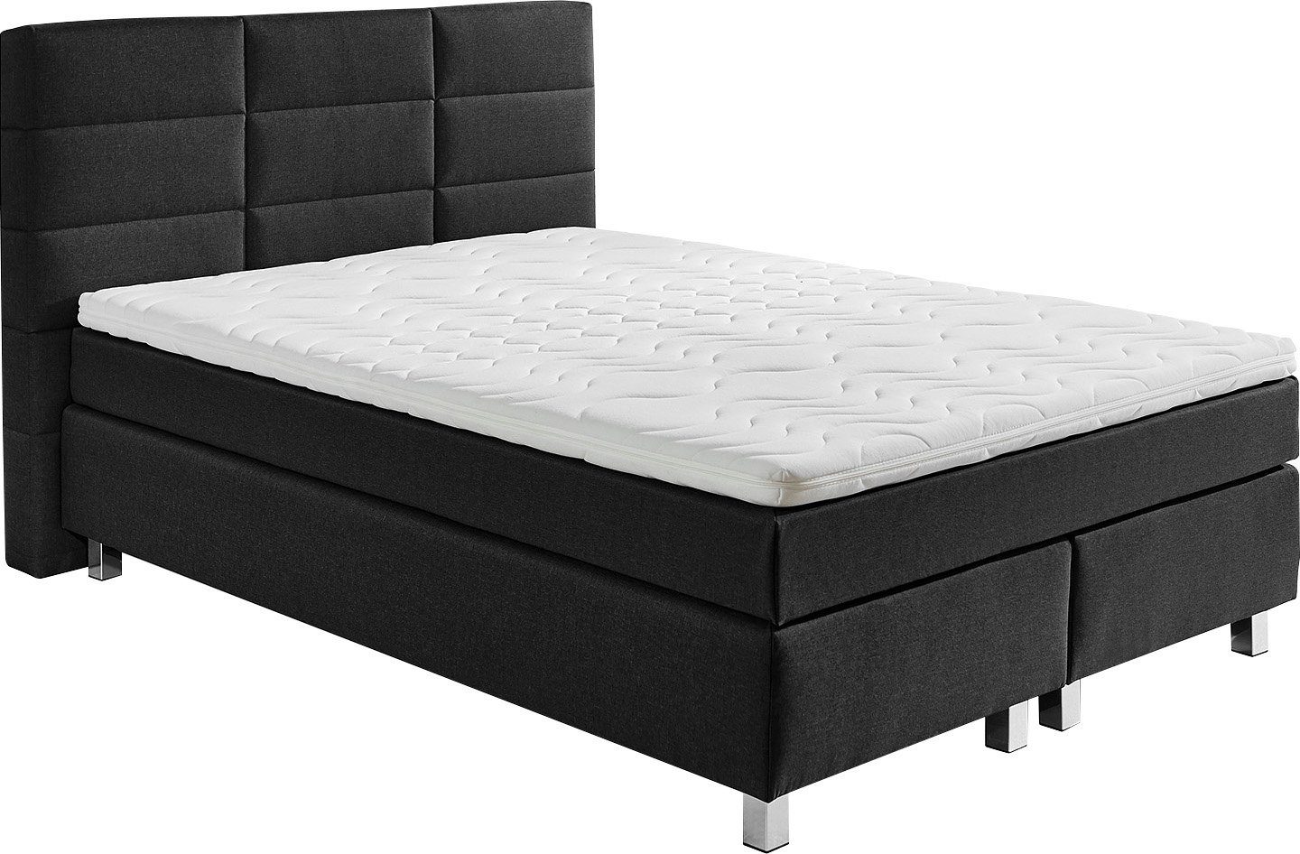 Westfalia Schlafkomfort Boxspringbett, wahlweise mit Kaltschaum-Topper und günstig online kaufen