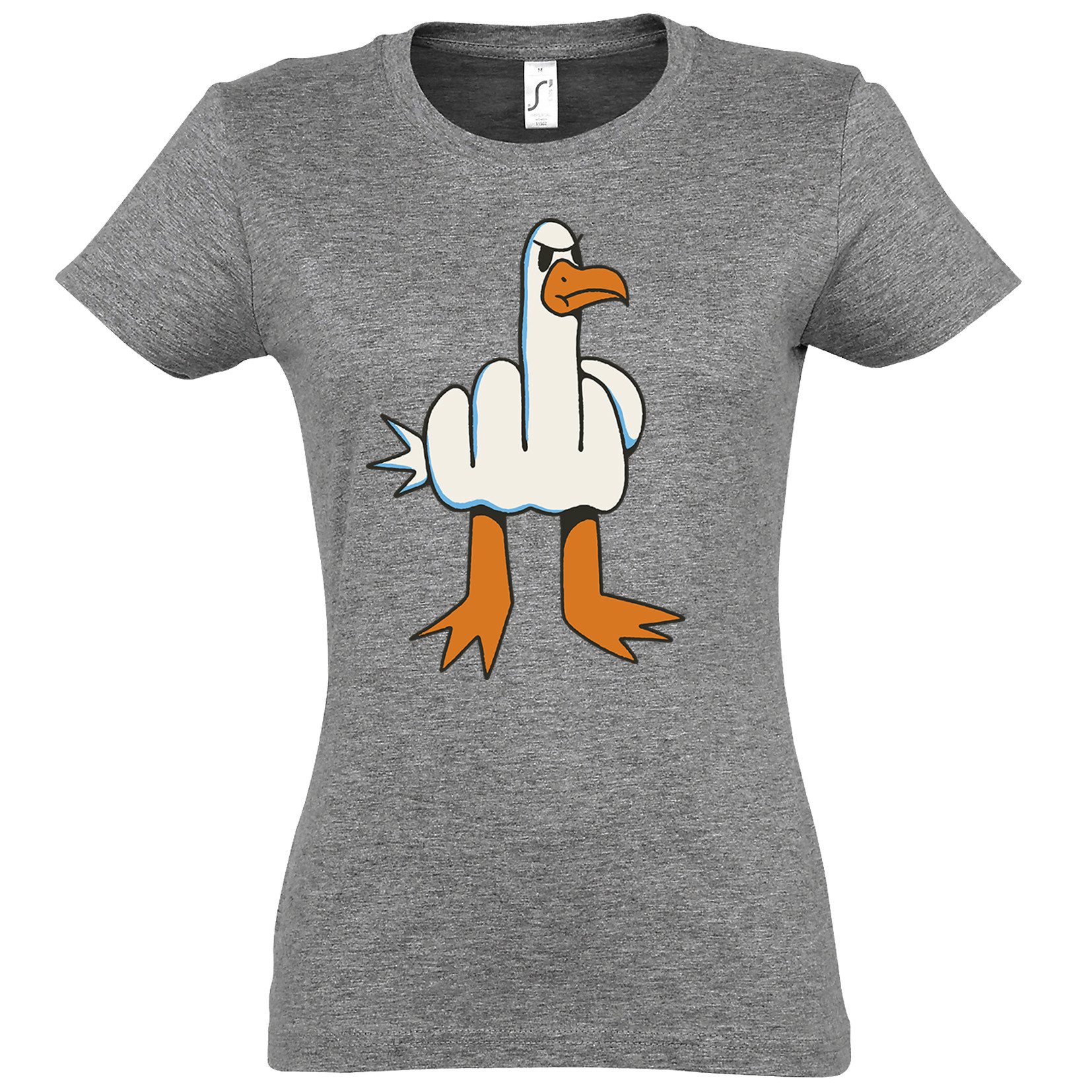 Youth Designz Print-Shirt Möwe Finger Damen günstig online kaufen