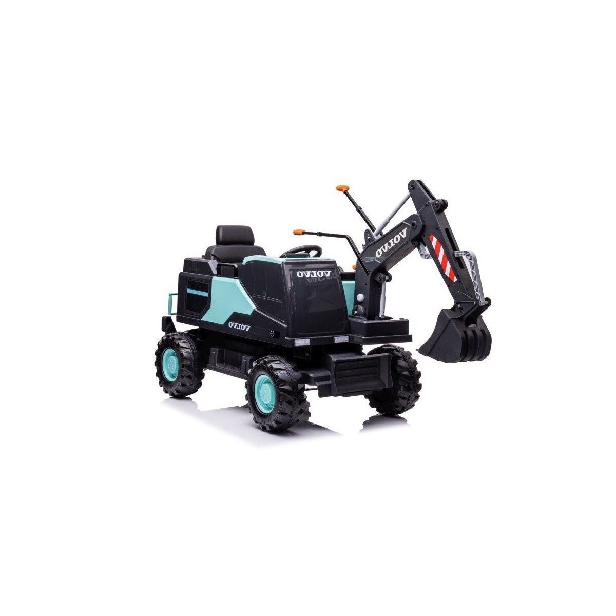 Wisam Elektro-Kinderauto Batteriebagger Volvo DK-VE888 Blau