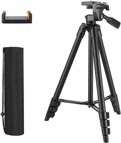 TACKLIFE Kamerastativ (5 in 1 Alustativ 40,5-136cm mit Handyhalter)