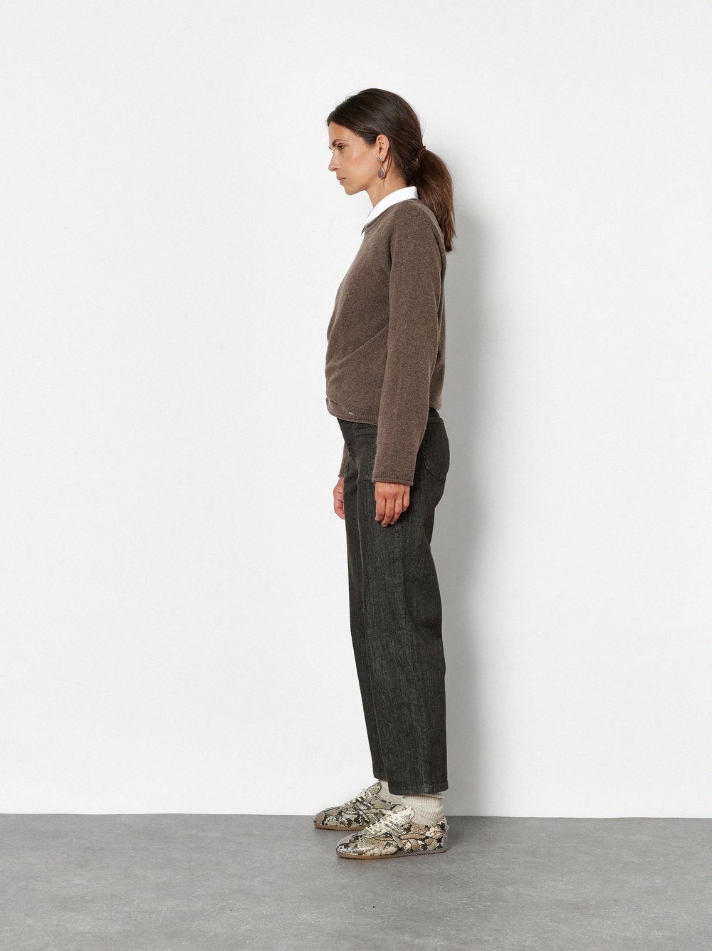 TONI Weite Jeans Liv Wide mit grafischen Fronttaschen