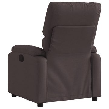 vidaXL Sessel Relaxsessel Dunkelbraun Stoff (1-St)