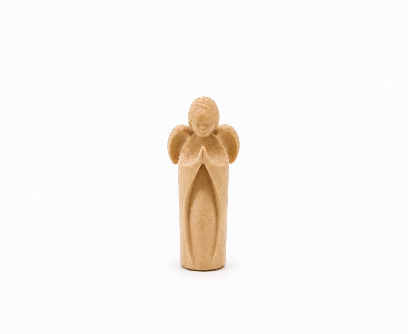 Zirbenvielfalt Engelfigur Zirbenengel betend - 3 Größen 7,5/9/11cm