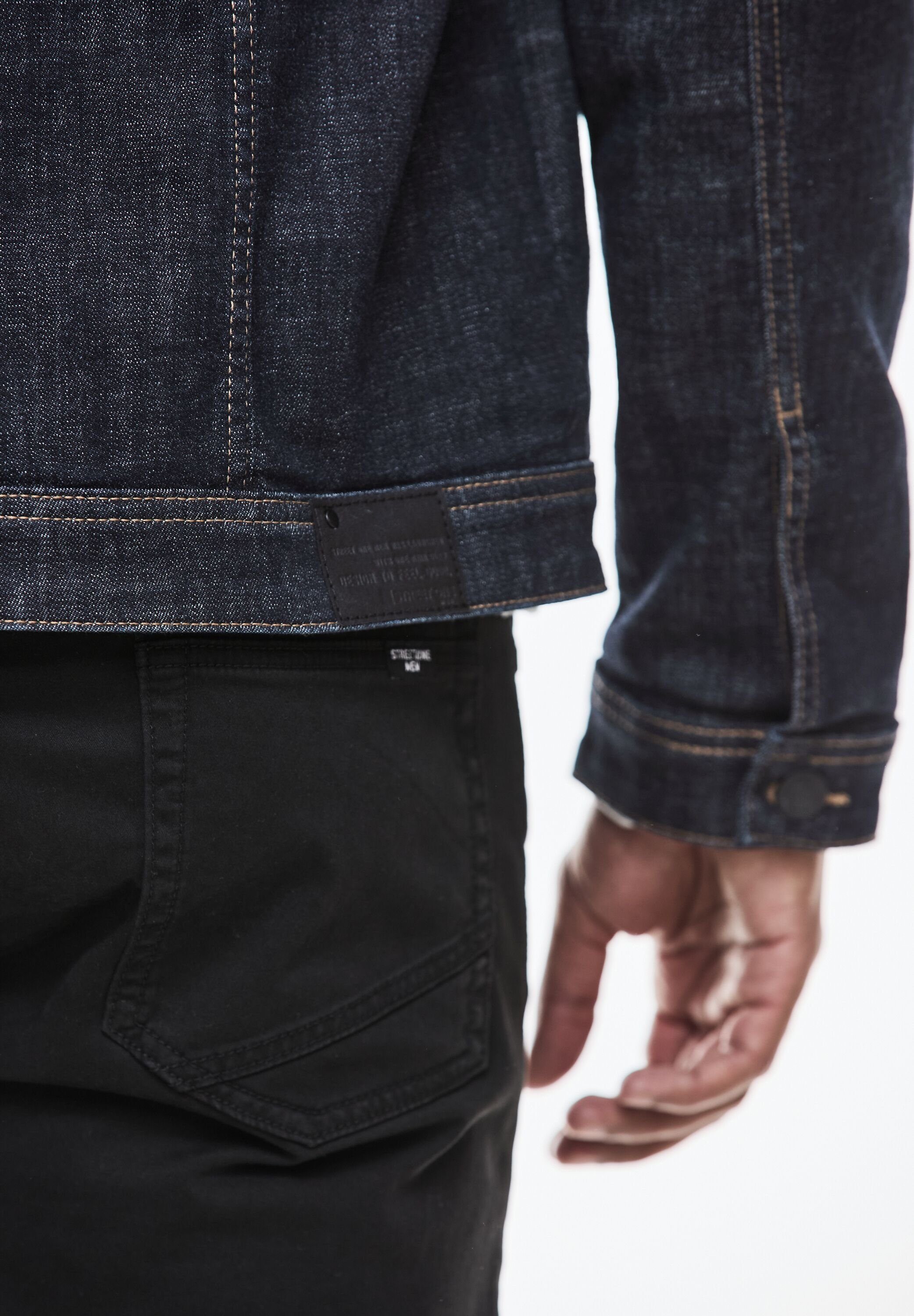 STREET ONE MEN Jeansjacke mit Brusttaschen