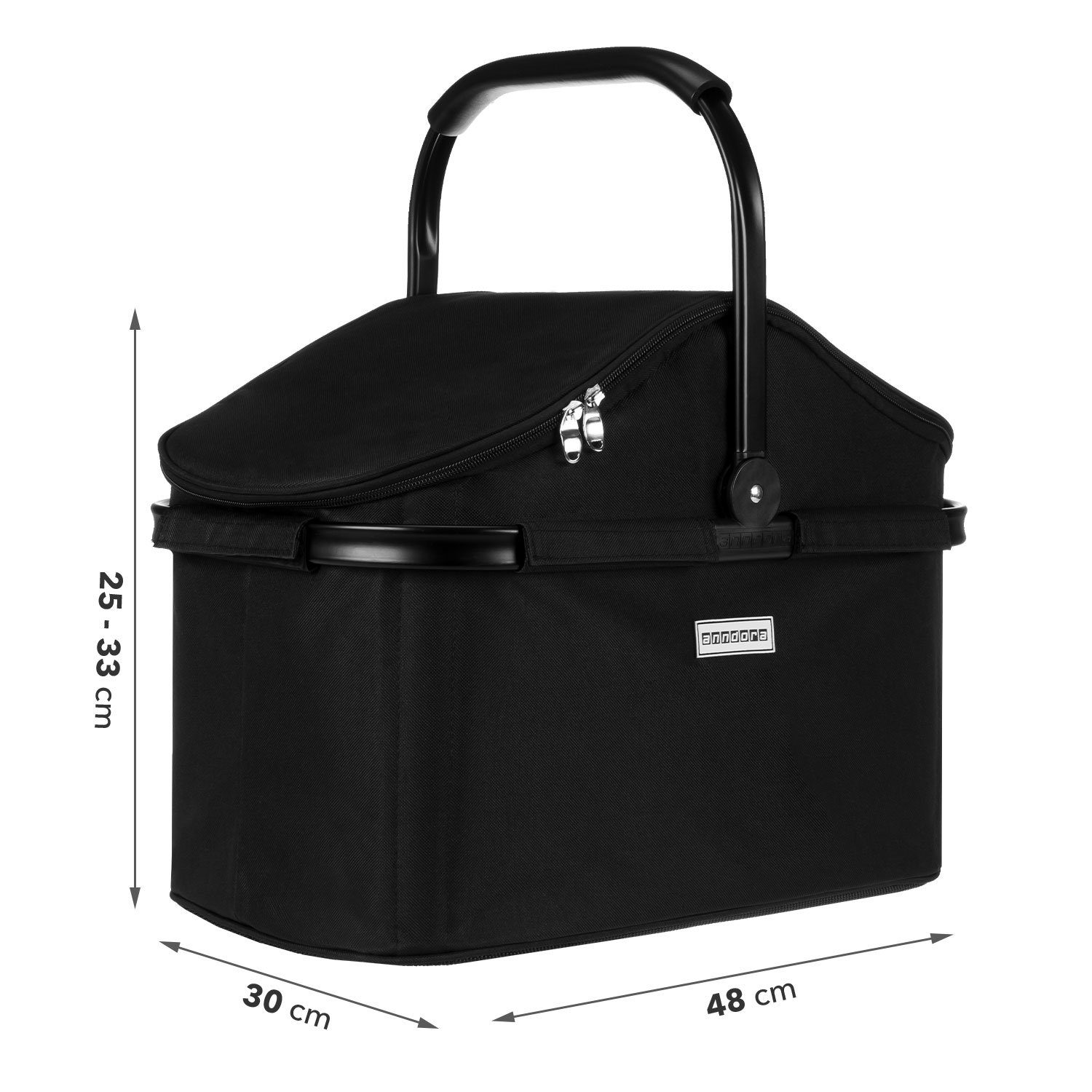 anndora Einkaufskorb thermo Shopper Kühlkorb mit Kühlakkus, 25 l, isolierte günstig online kaufen